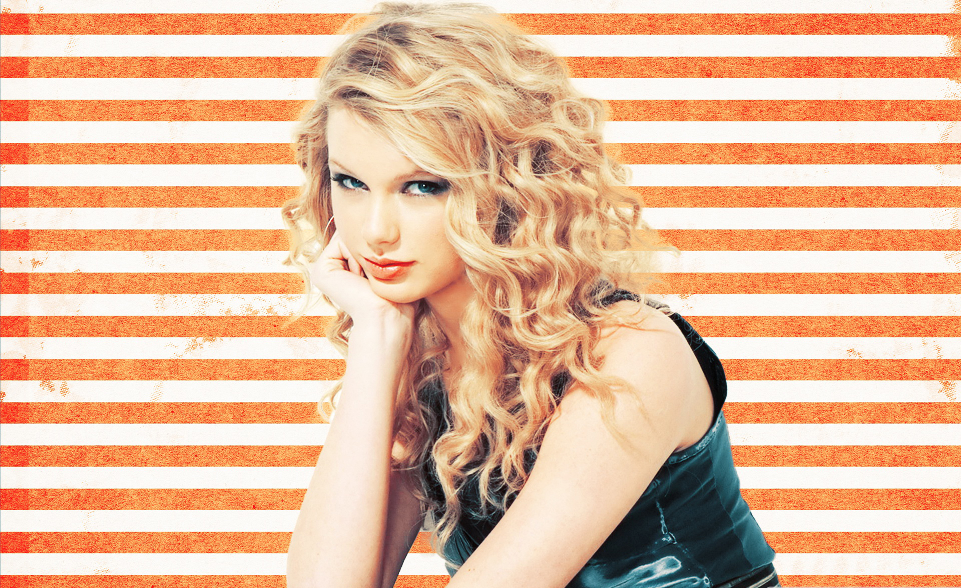 Taylor Swift Orange stripes wallpaper Wallpaper, HD Celebrities 4K  Wallpapers, Images, Photos and Background - Wallpapers Den