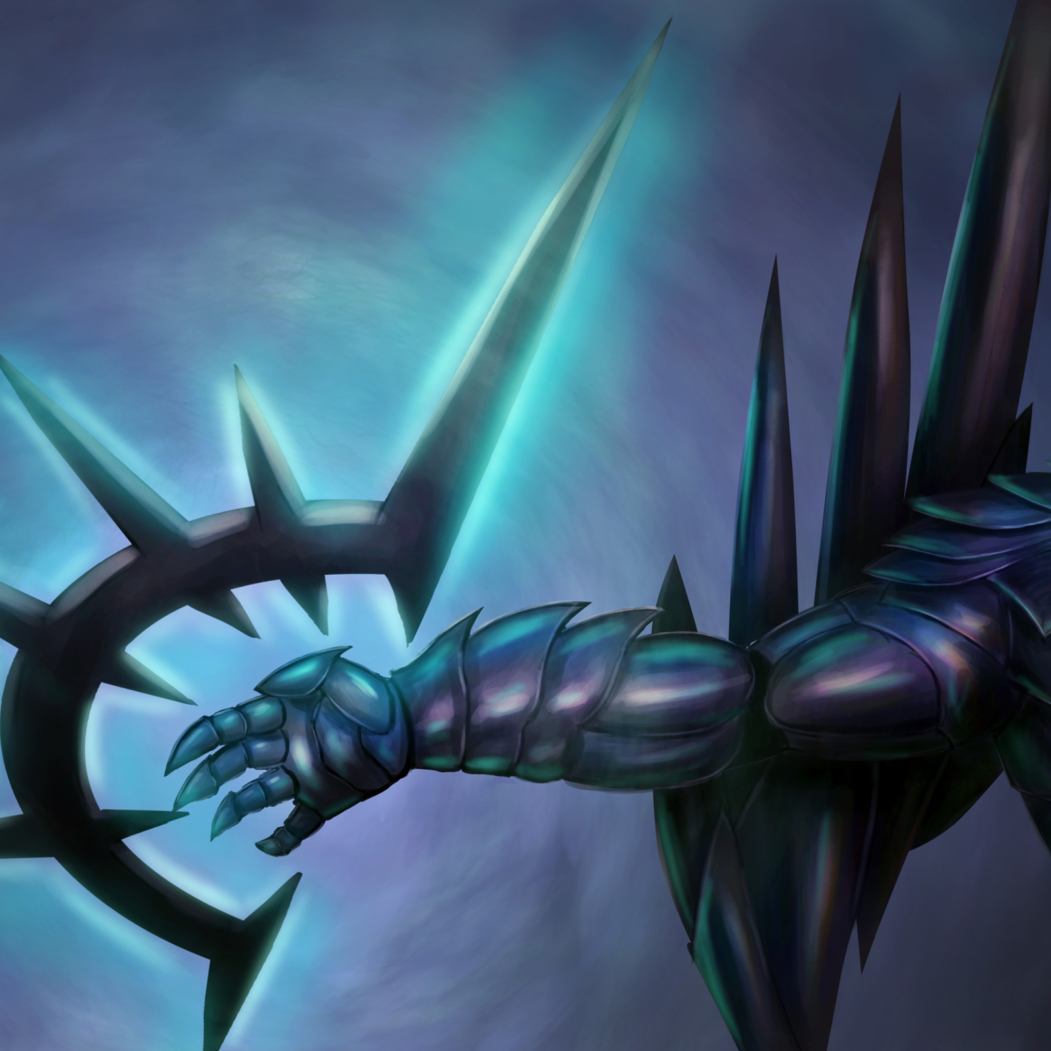 2048x2048 Terrorblade Dota 2 Art Ipad Air Wallpaper Hd