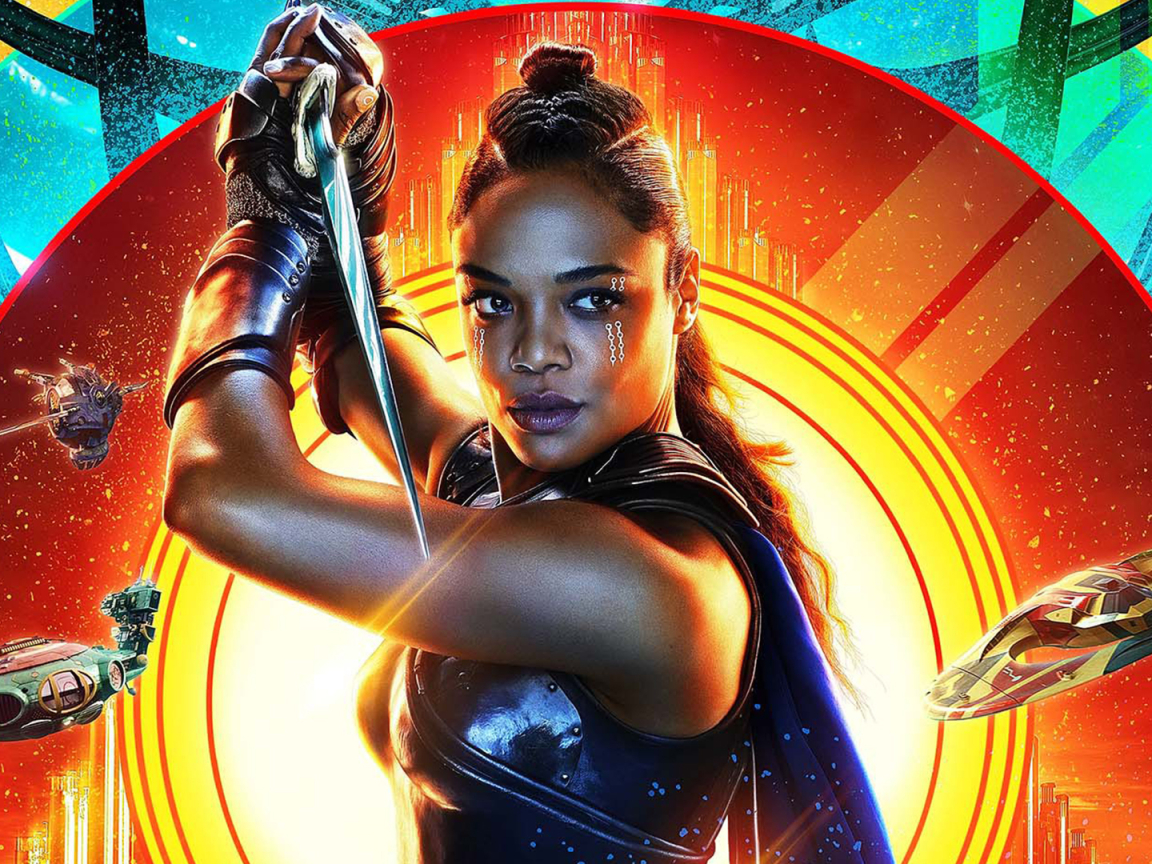 Tessa Thompson As Valkyrie In Thor, Full HD Wallpaper