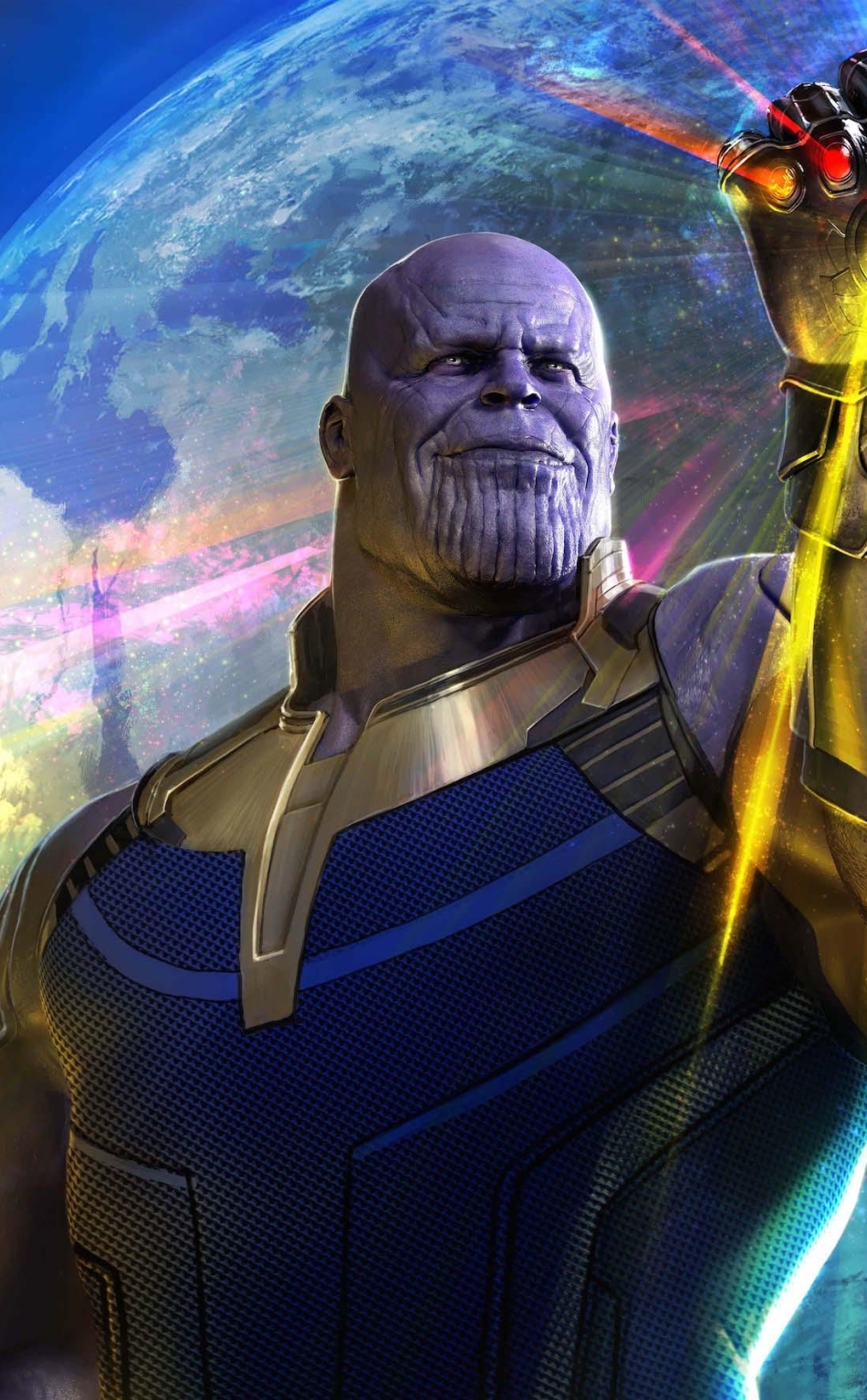  Thanos  In Avengers Infinity War Full HD  2K Wallpaper 