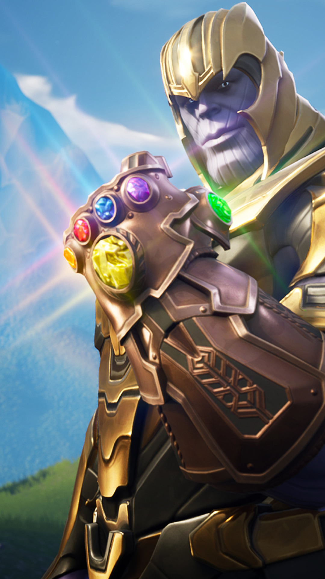 Download Thanos In Fortnite Battle Royale 1280x2120 Resolution, HD 4K