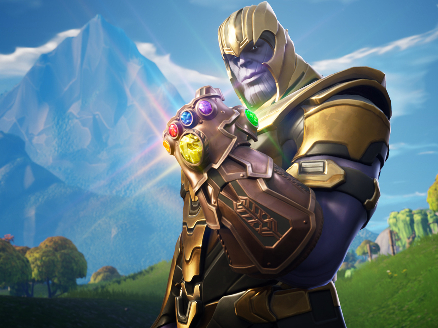 Thanos In Fortnite Battle Royale, HD 4K Wallpaper