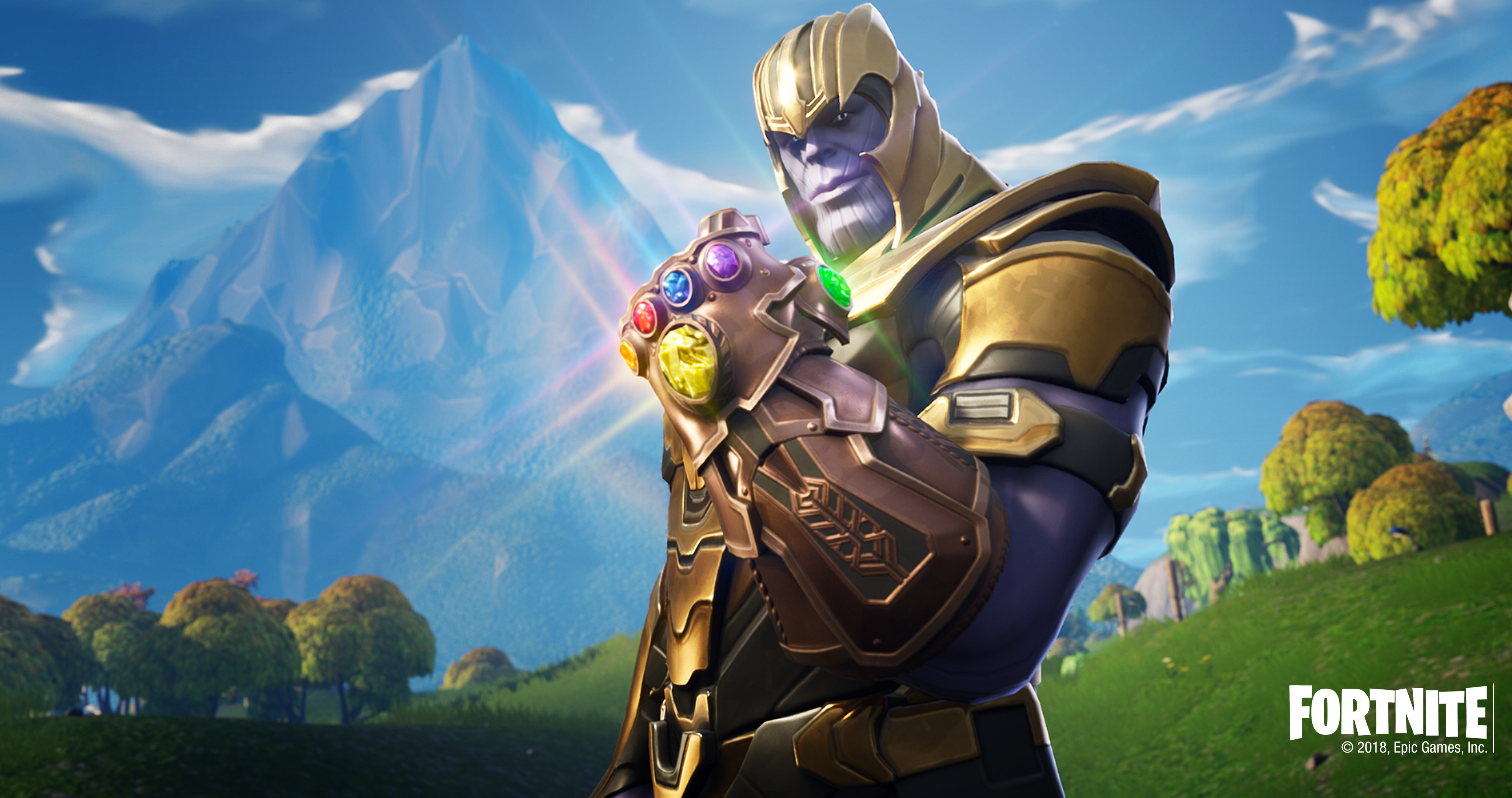 4096x2160 Thanos In Fortnite Battle Royale 4096x2160 Resolution ...