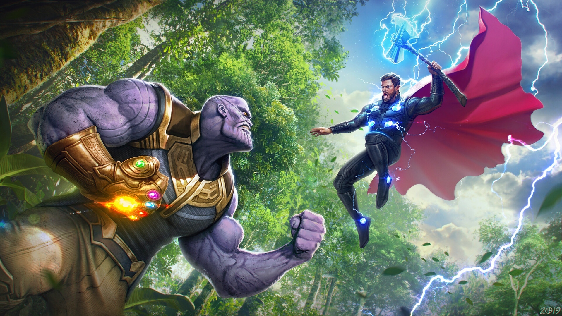 Avengers: Thor 4K wallpaper download