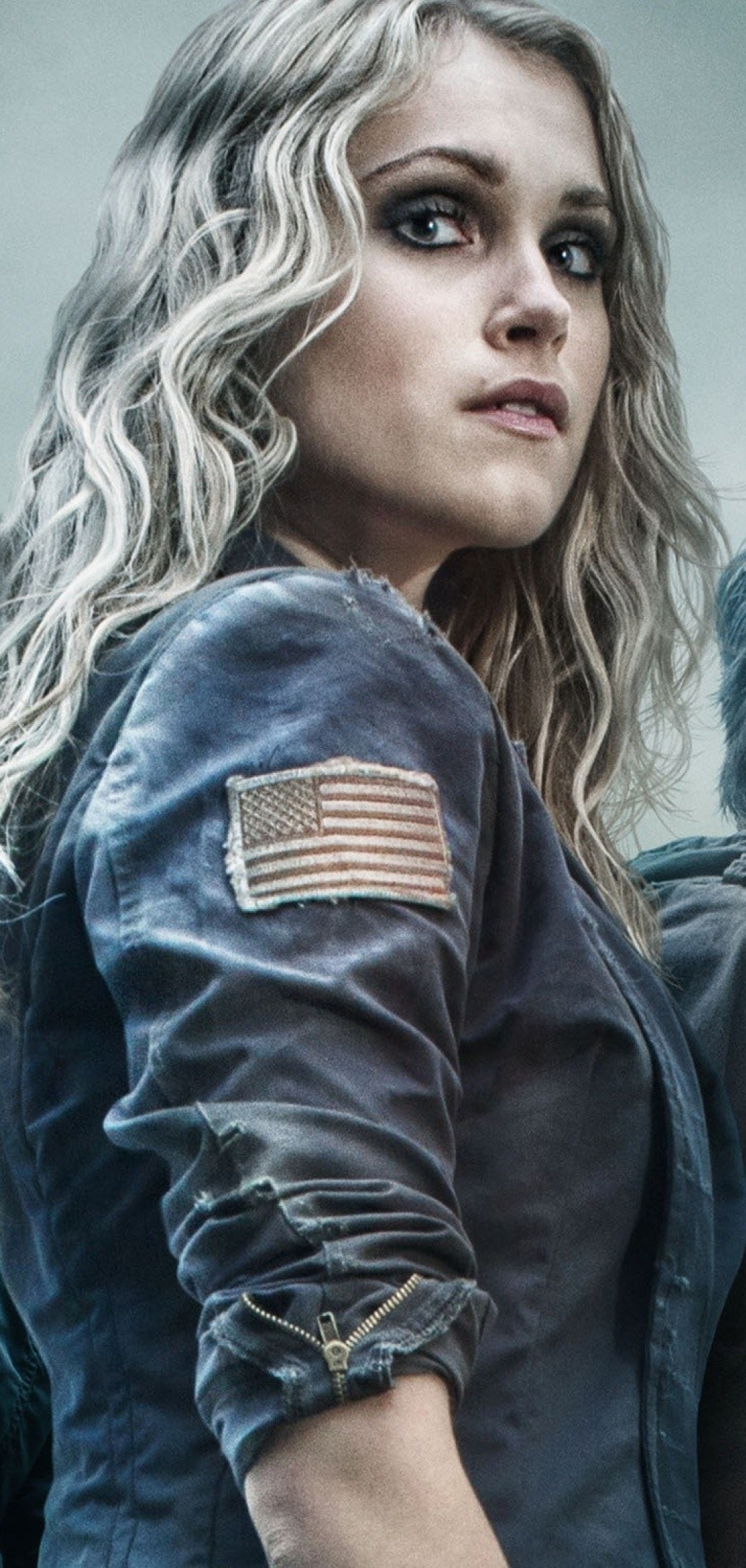 1080x2270 The 100 Eliza Taylor Marie Avgeropoulos 1080x2270 Resolution Wallpaper Hd Tv Series