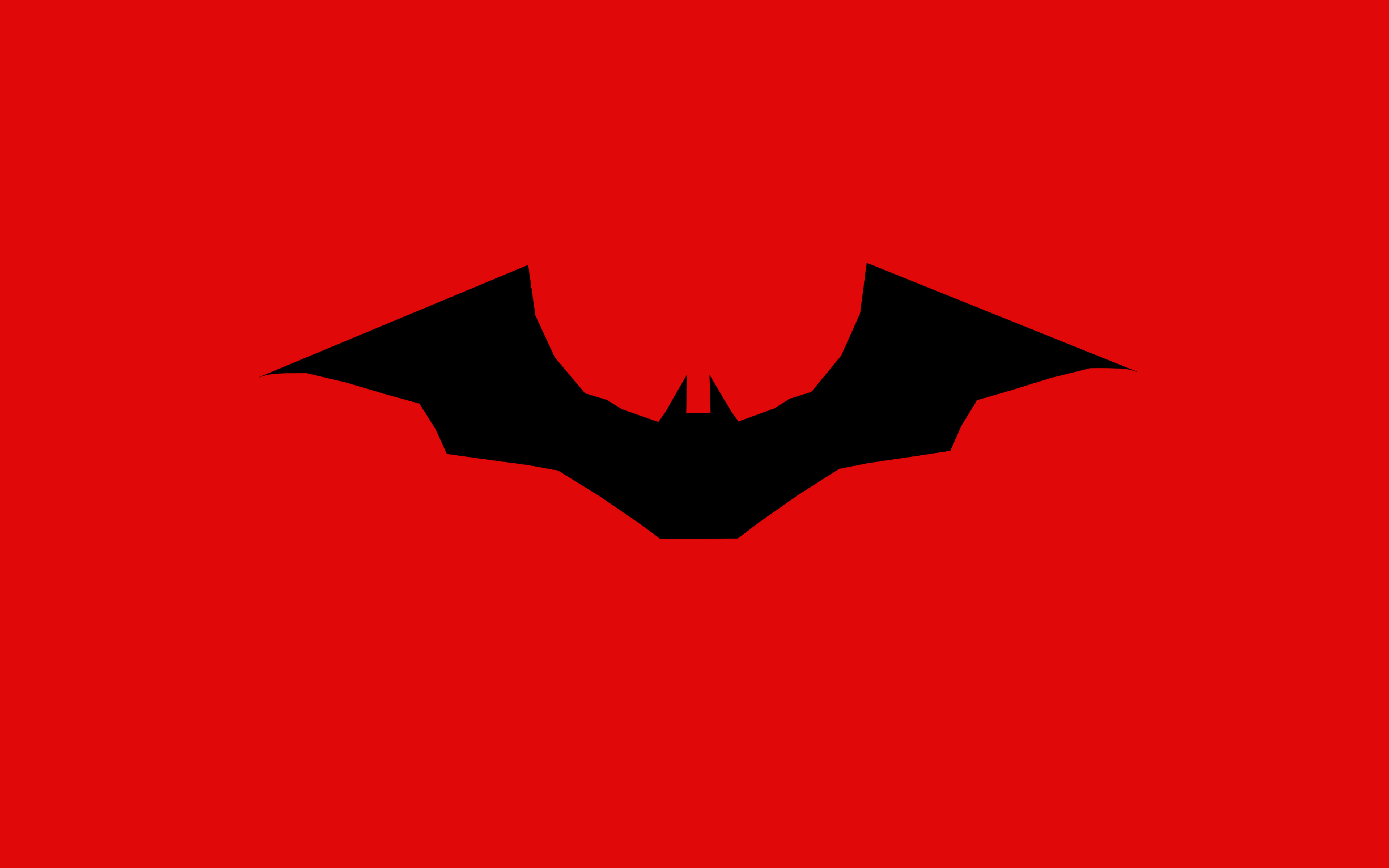 3840x2400 Resolution The Batman 2021 Logo Minimalist UHD 4K 3840x2400