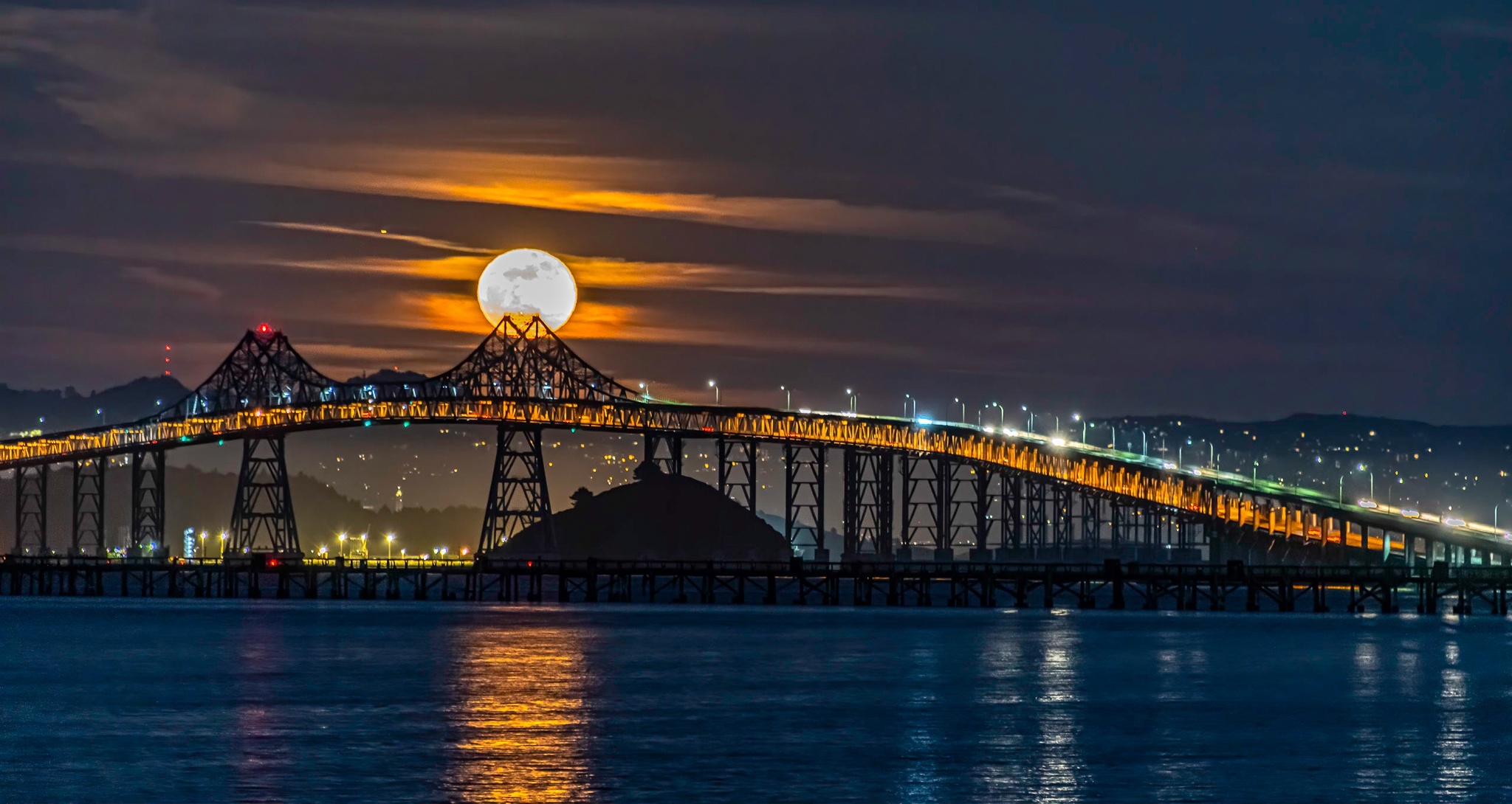Bay Bridge From San Francisco Wallpaper