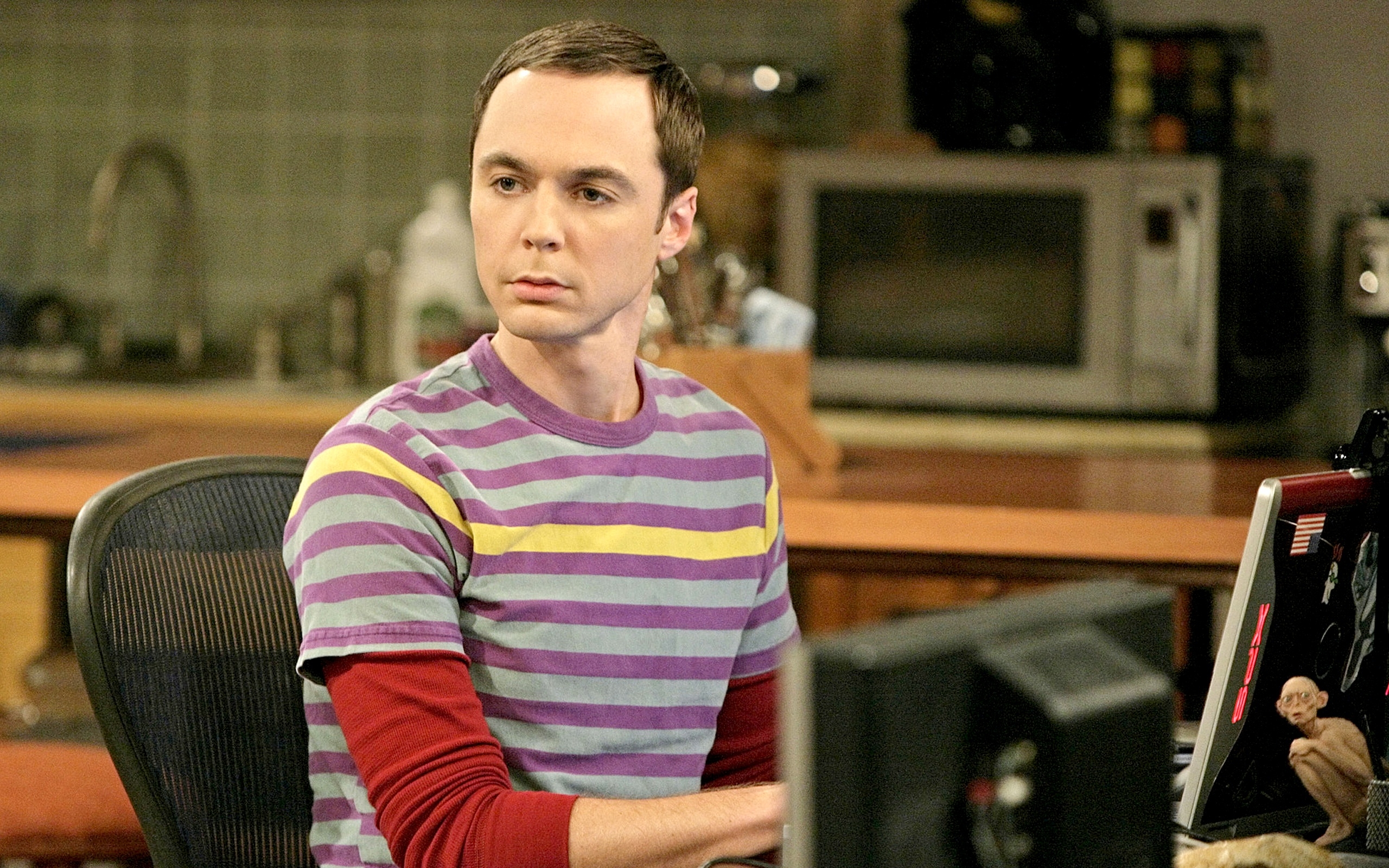 The Big Bang Theory Sheldon Cooper Jim Parsons 51545 2560x1600 