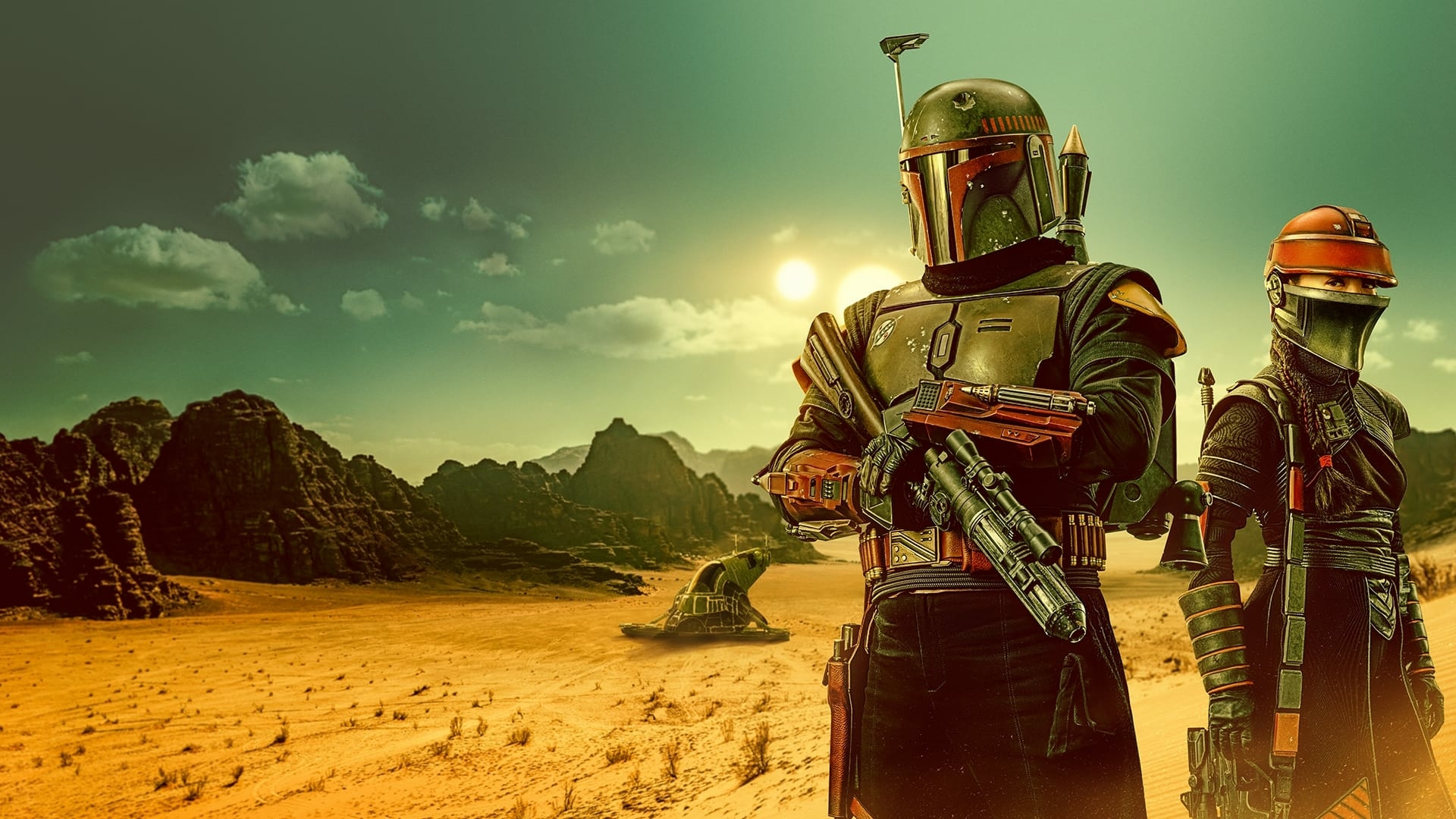 1300x768 The Book Of Boba Fett Hd Official Poster 1300x768 Resolution