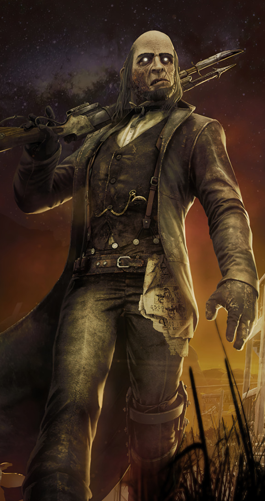 1082x2042 The Deathslinger Skin Dead by Daylight 1082x2042 Resolution ...