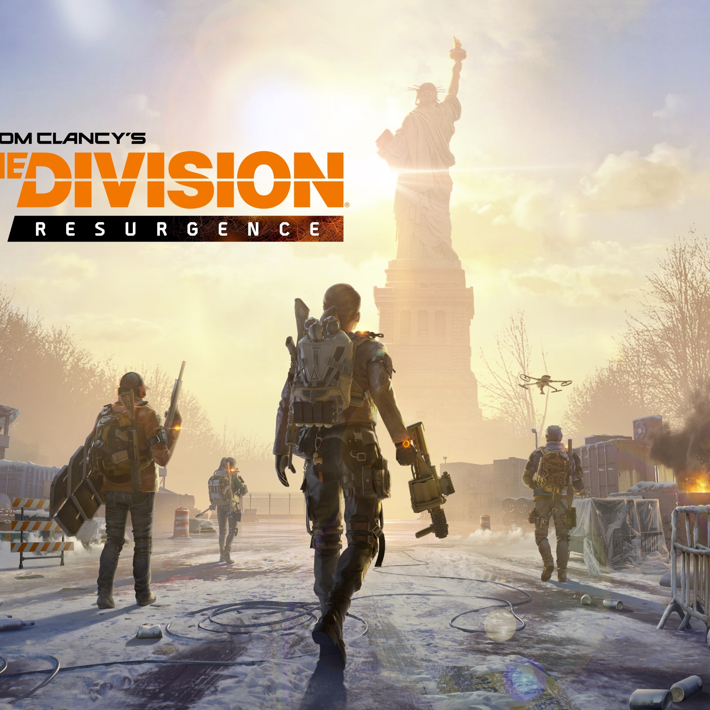 2480x2480 Resolution The Division Resurgence 4k Poster 2480x2480