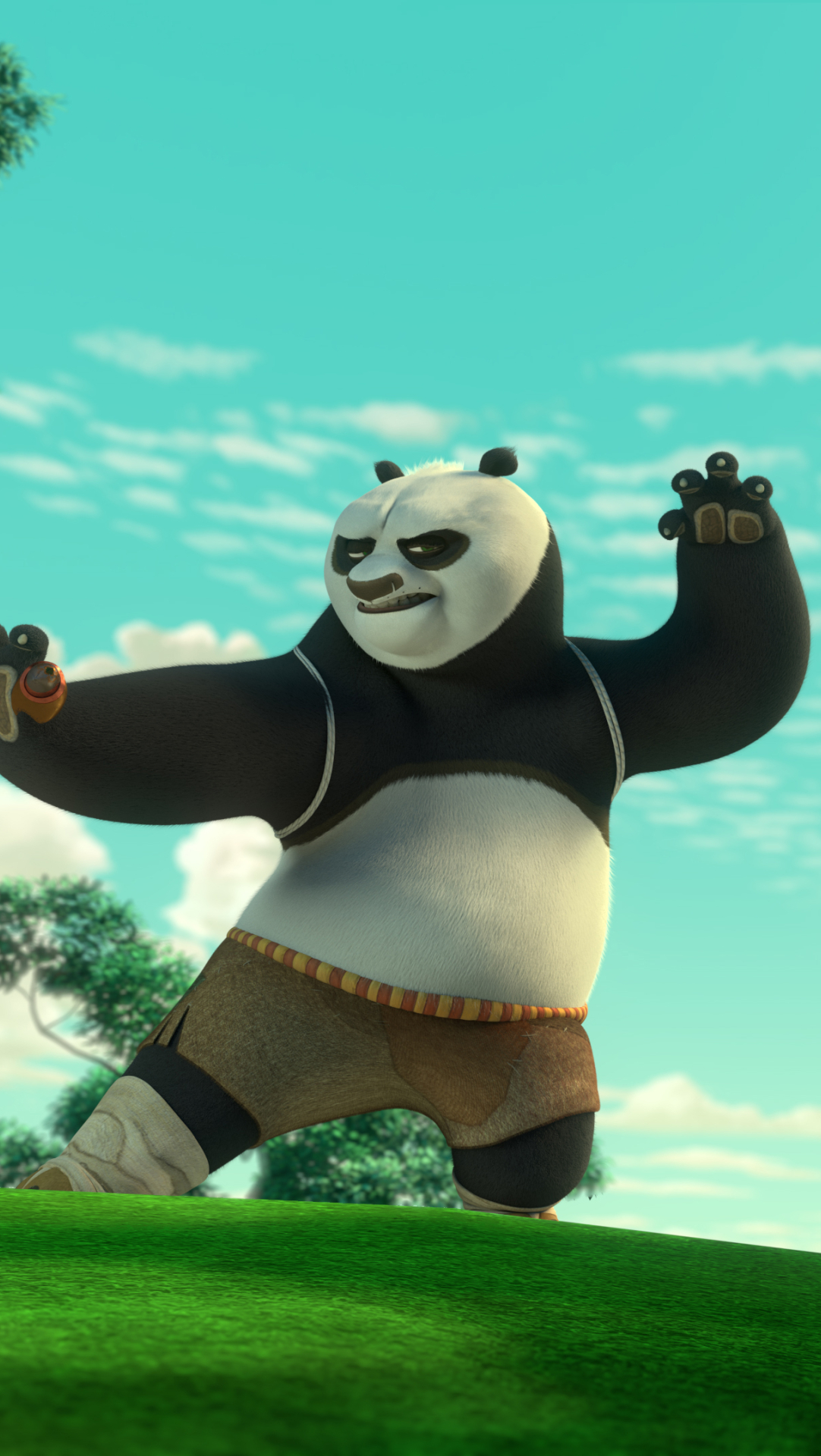 1082x1920 The Dragon Knight 4k Kung Fu Panda 1082x1920 Resolution ...