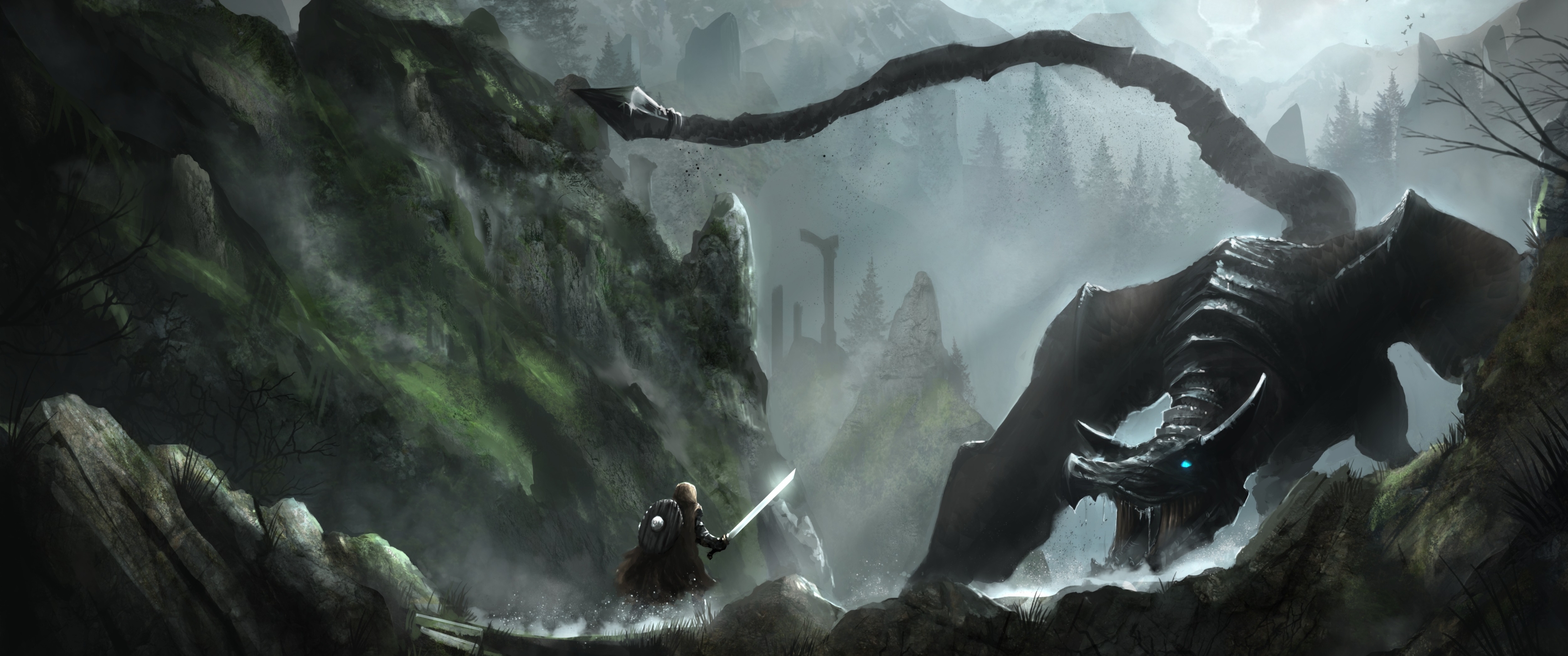 3440x1440p The Elder Scrolls V Skyrim Wallpaper