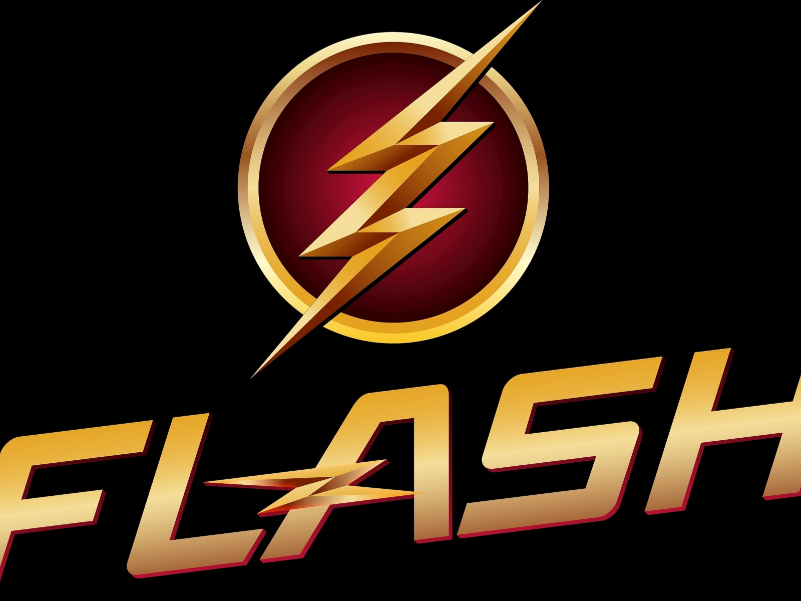 The Flash Logo, HD 4K Wallpaper