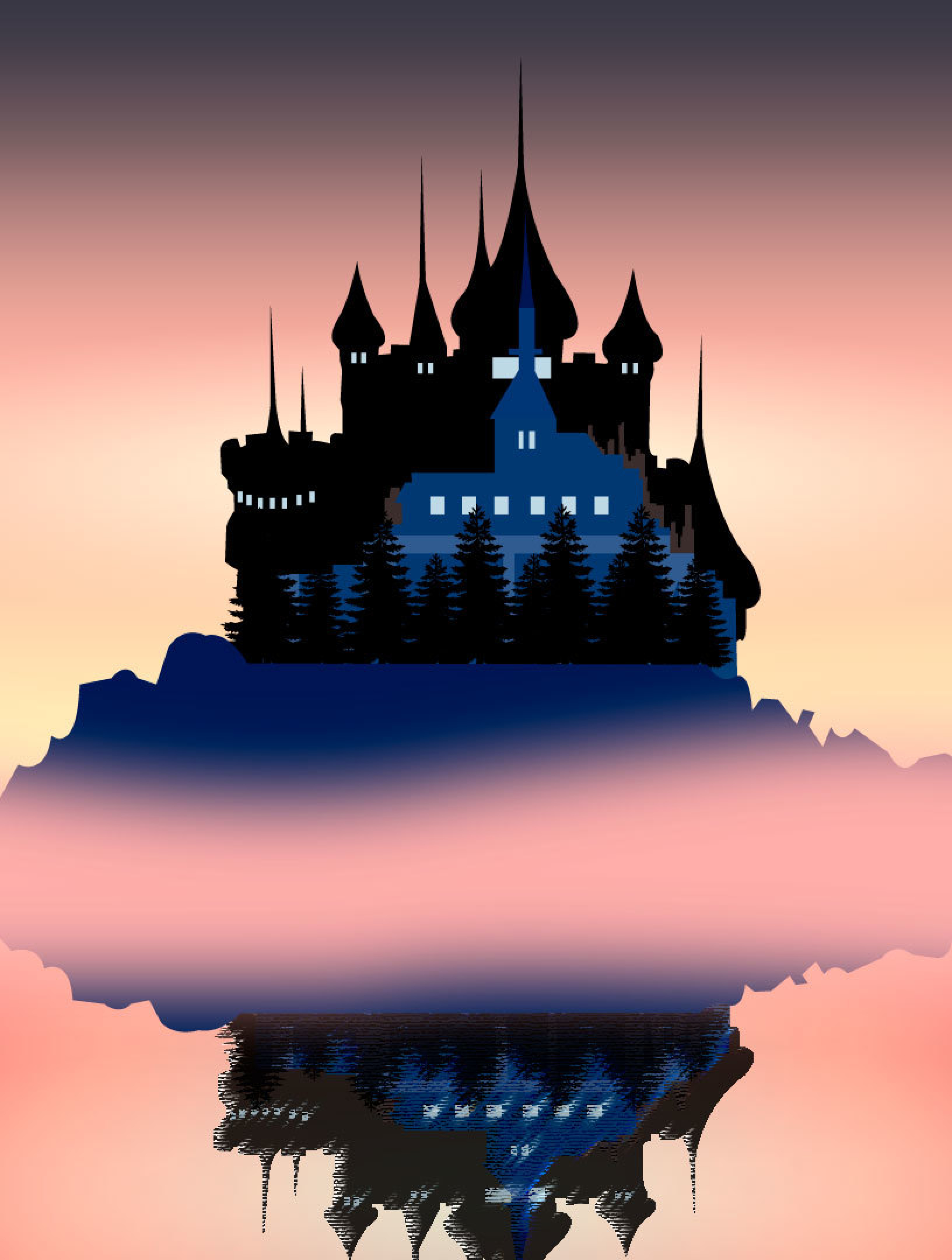 3400x4500 The Island and The Castle 3400x4500 Resolution Wallpaper, HD  Artist 4K Wallpapers, Images, Photos and Background - Wallpapers Den