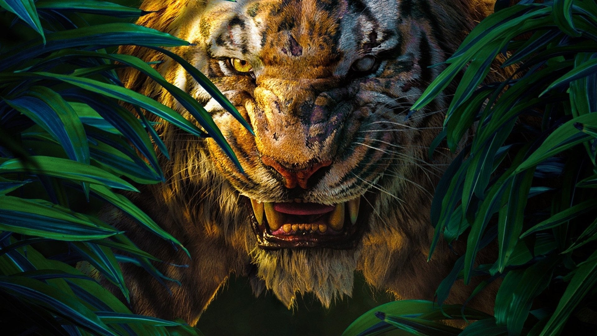 The Jungle Book Shere Khan Wallpaper, HD Movies 4K Wallpapers, Images