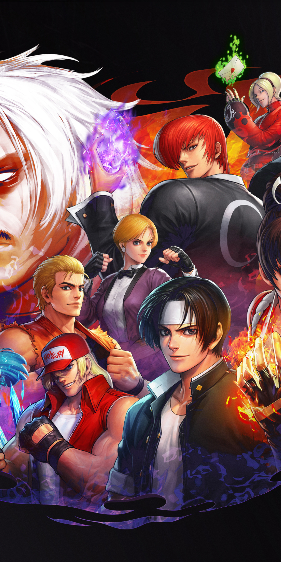 1080x2160 The King Of Fighters One Plus 5T,Honor 7x,Honor ...