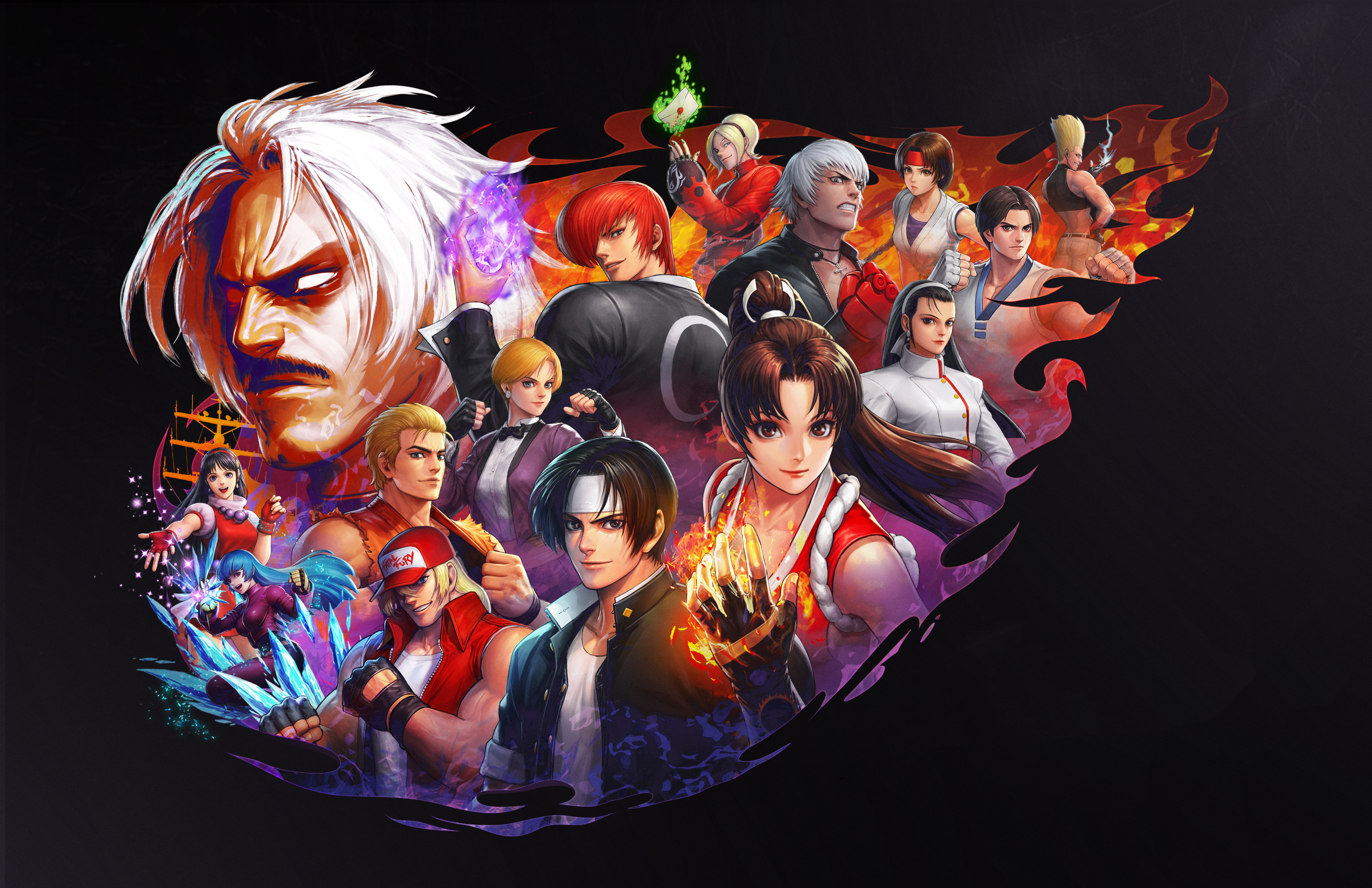The King Of Fighters Wallpaper, HD Games 4K Wallpapers ...