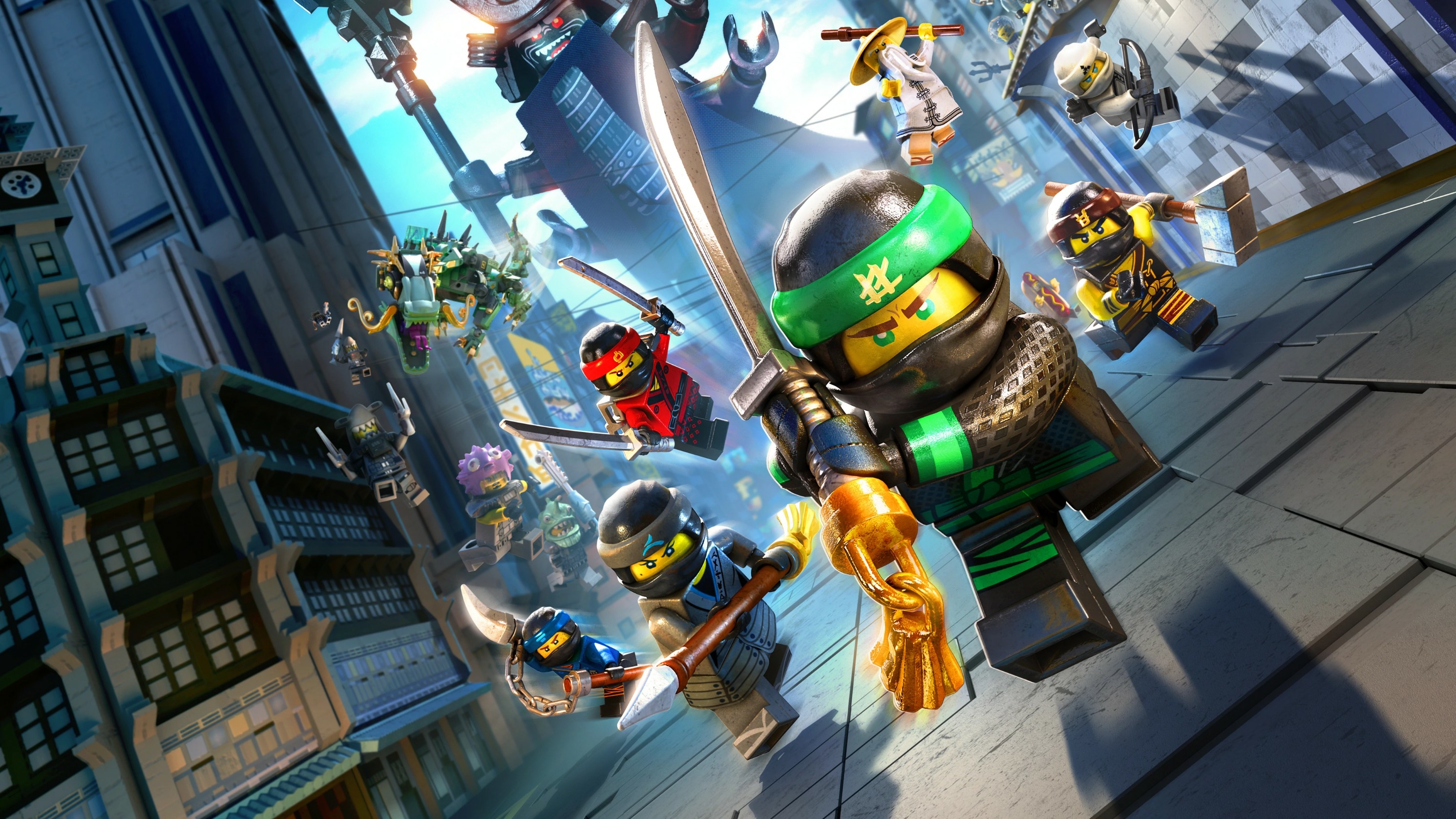 The LEGO Ninjago Movie Video Game HD Wallpaper, HD Games 4K Wallpapers,  Images, Photos and Background - Wallpapers Den