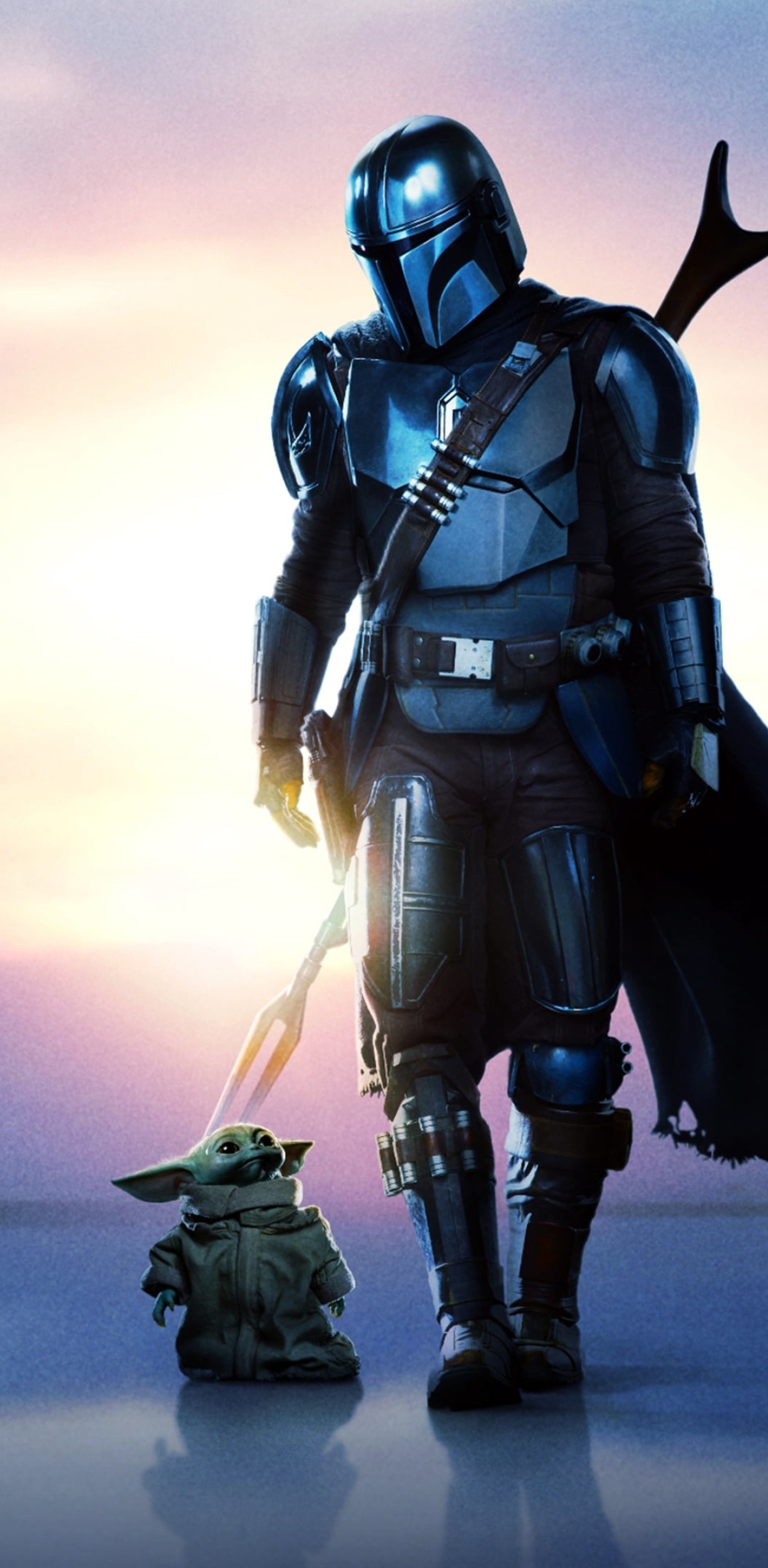 1176x2400 The Mandalorian and The Child 1176x2400 Resolution Wallpaper