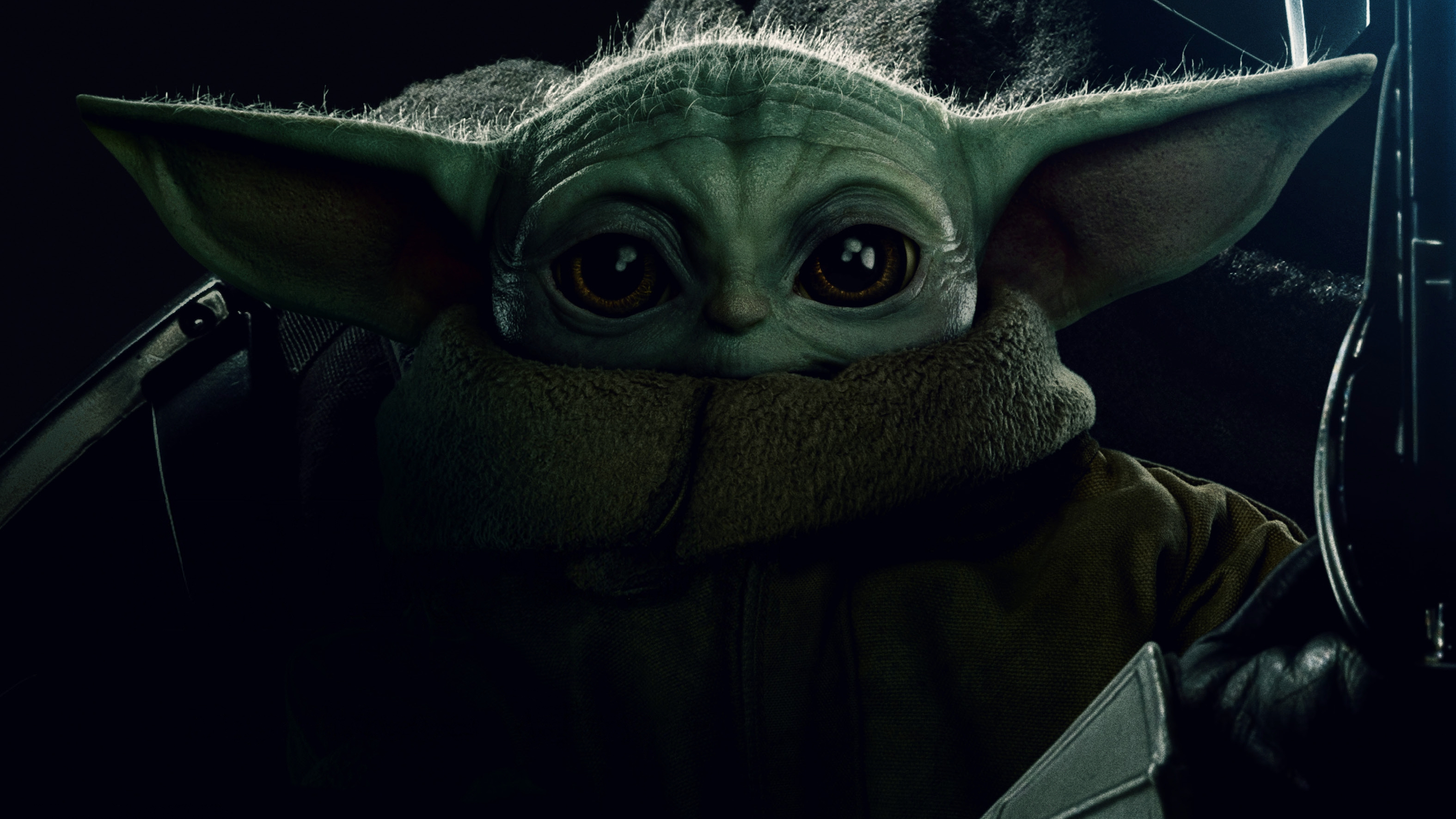 Baby Yoda Grogu The Mandalorian 4K HD Star Wars Wallpapers  HD Wallpapers   ID 61986