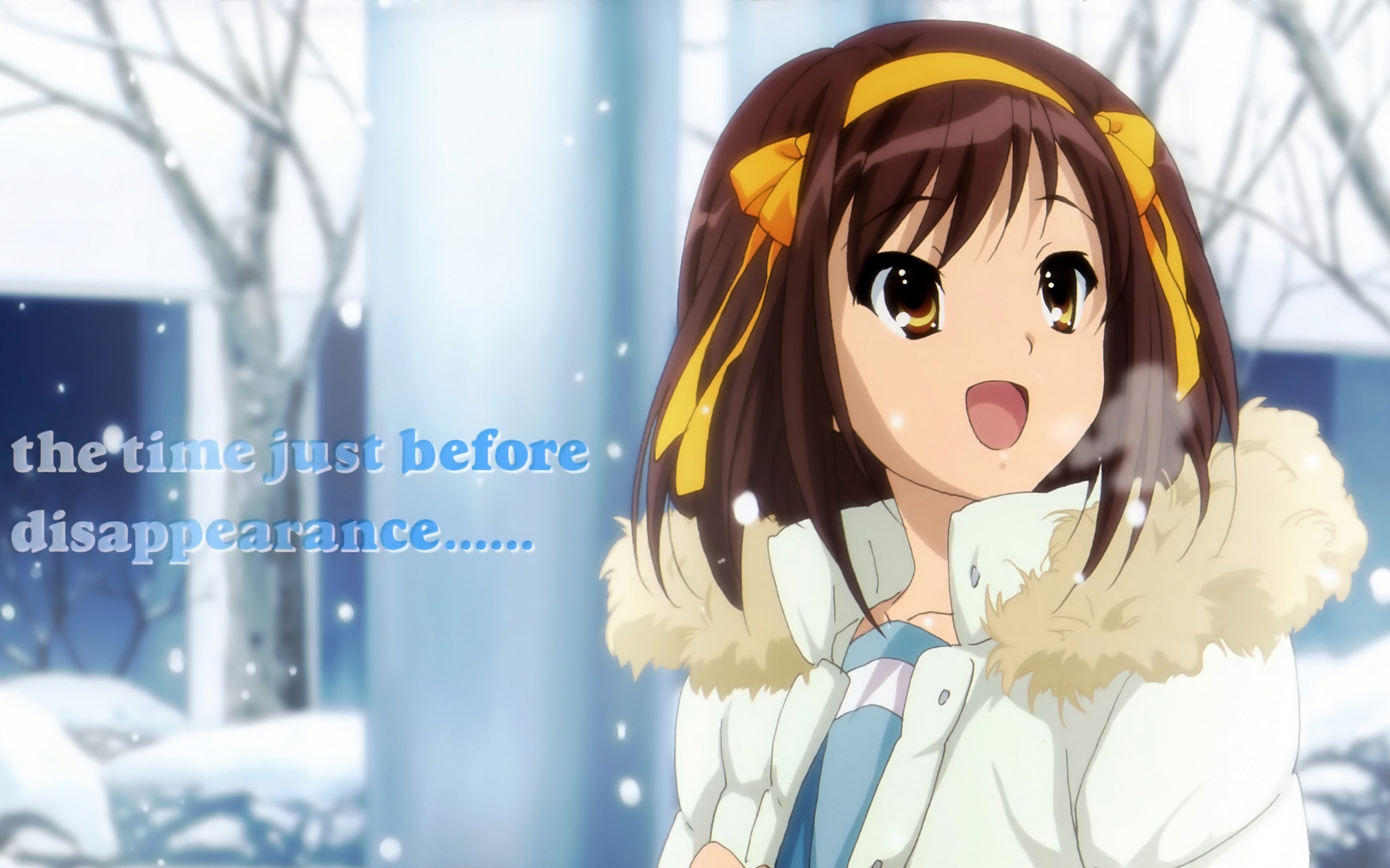 the melancholy of haruhi suzumiya, girl, joy Wallpaper, HD Anime 4K  Wallpapers, Images, Photos and Background - Wallpapers Den