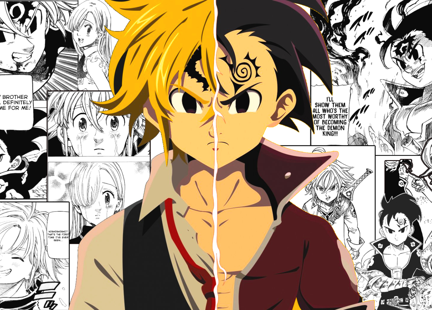 1420x1020 Resolution The Seven Deadly Sins Manga HD 1420x1020