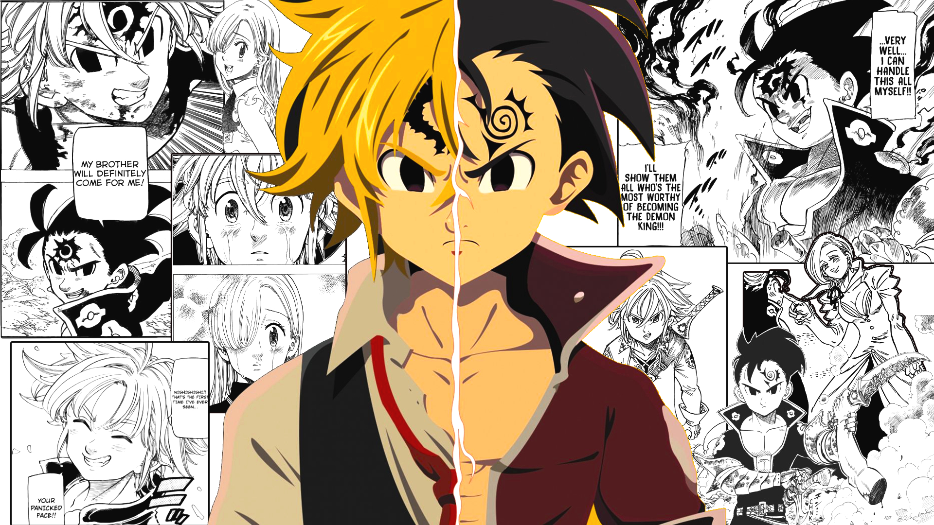 The Seven Deadly Sins Manga HD Wallpaper, HD Anime 4K Wallpapers