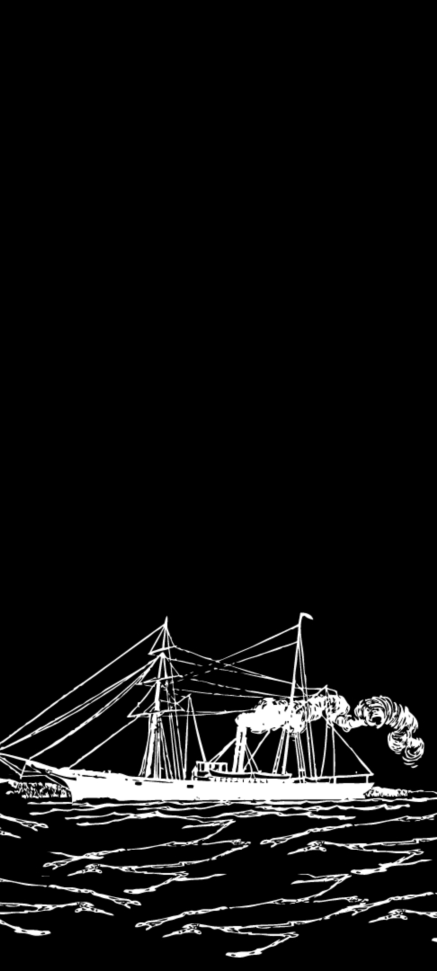 1440x3200 The Shore By The Night Minimal 1440x3200 Resolution Wallpaper