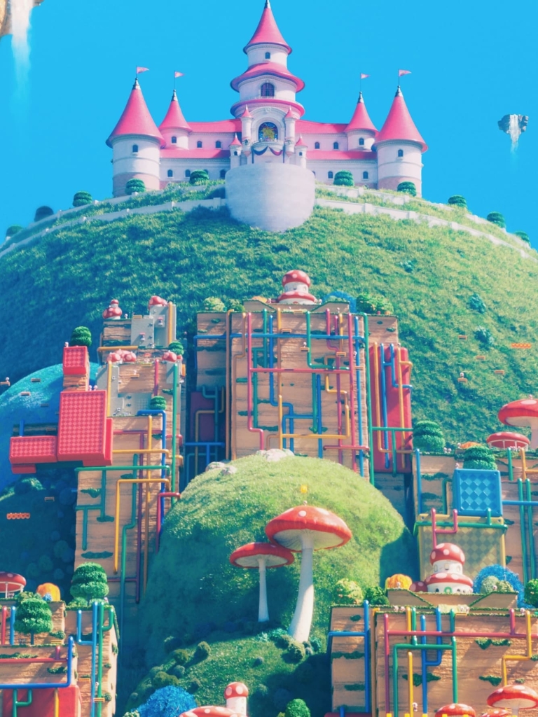 768x1024 The Super Mario Bros. Movie Background 768x1024 Resolution