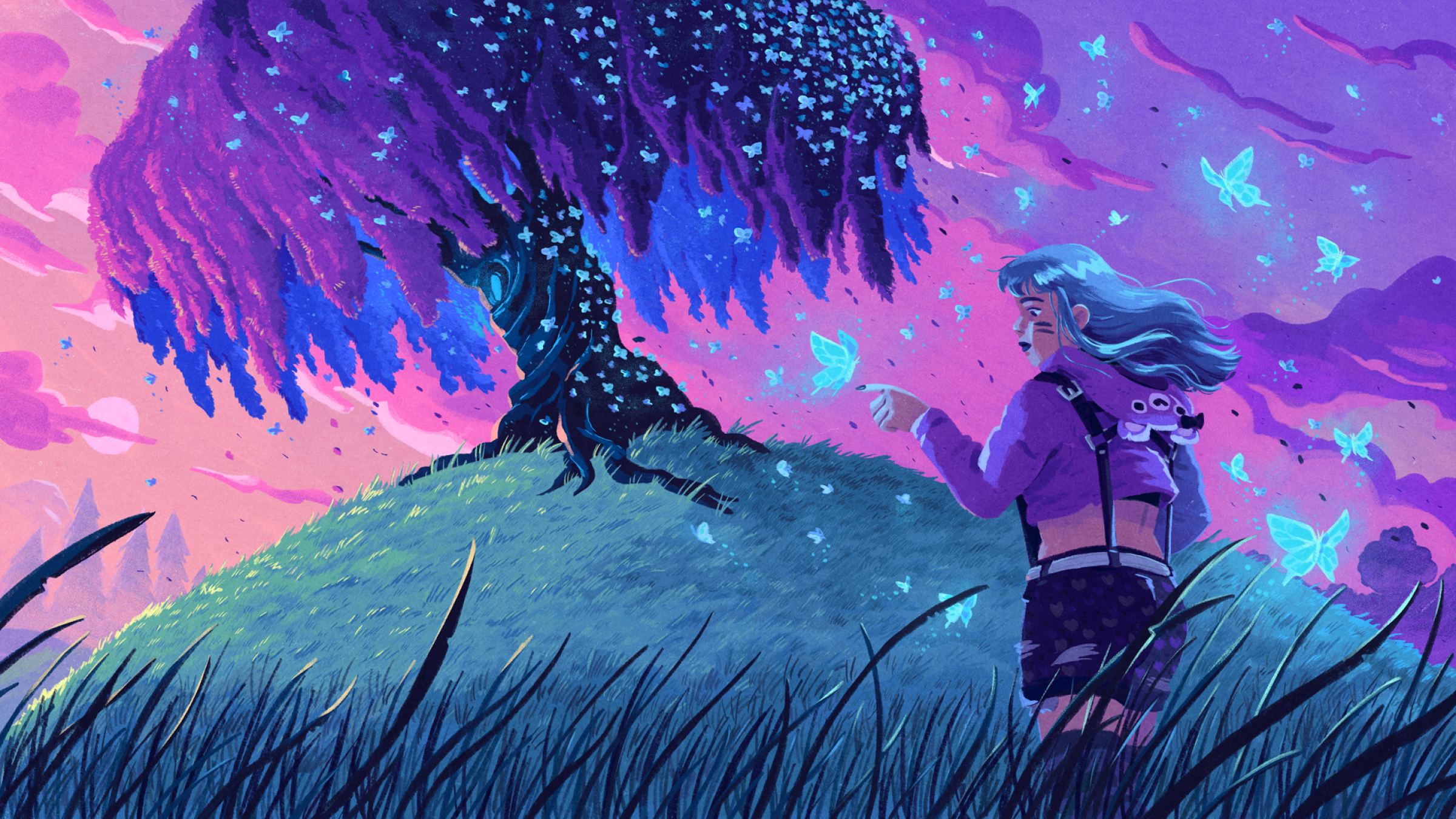 2400x1350 Resolution The Tree Loading Screen Season 3 Chapter 2 ...