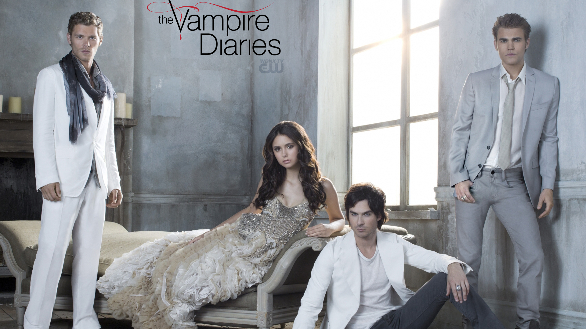 1920x1080 the vampire diaries, nina dobrev, paul wesley 1080P Laptop Full  HD Wallpaper, HD TV Series 4K Wallpapers, Images, Photos and Background -  Wallpapers Den