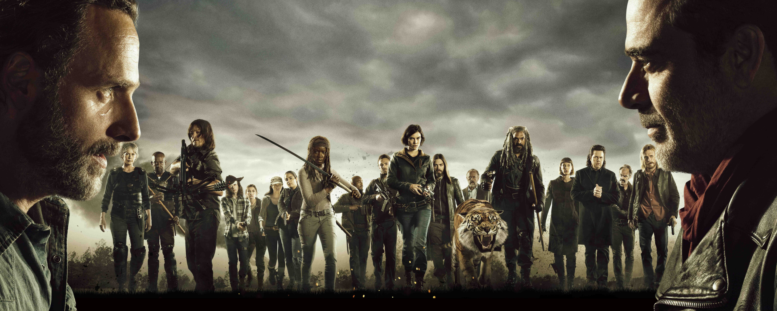 The Walking Dead Cast Wallpaper