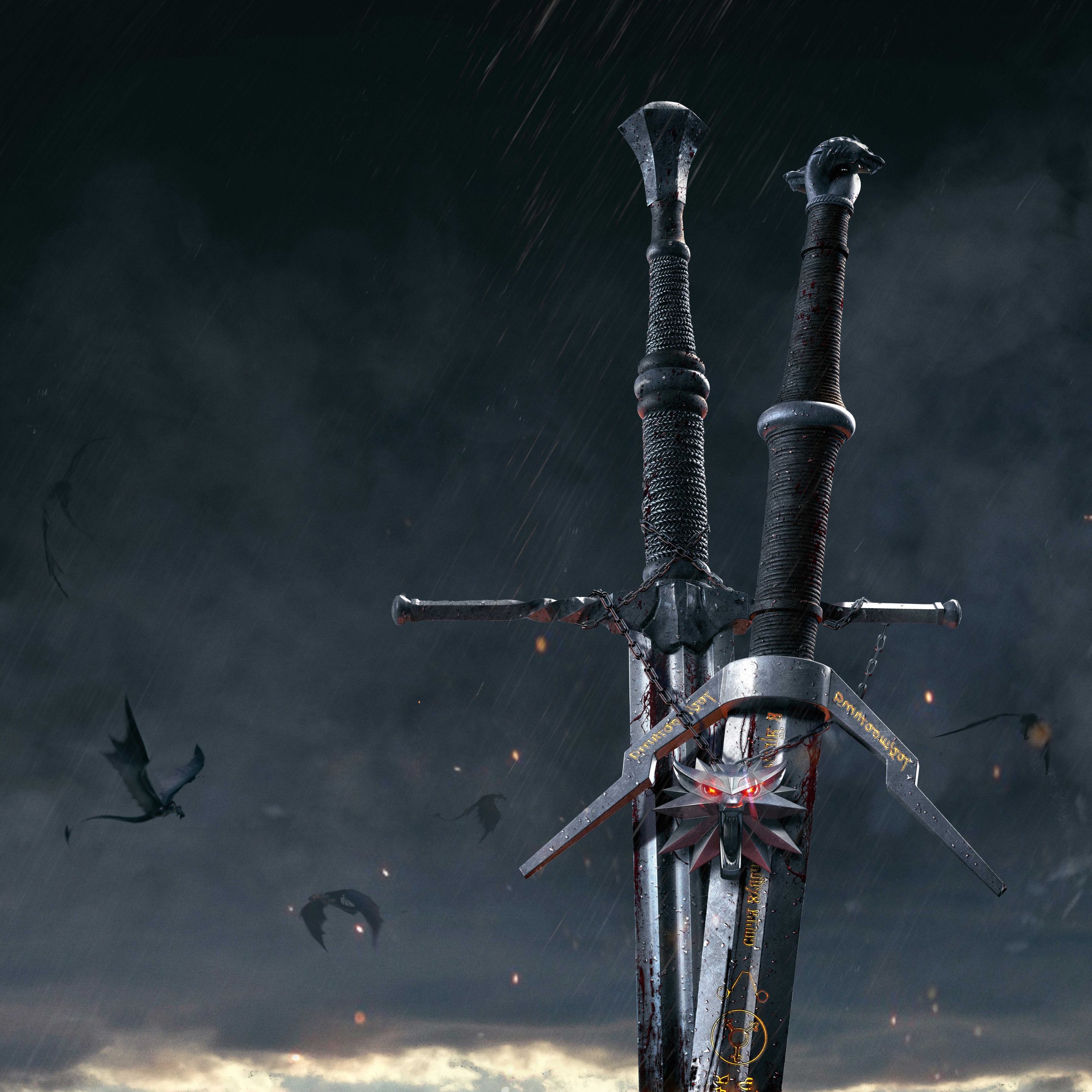 The witcher 3 swords фото 84