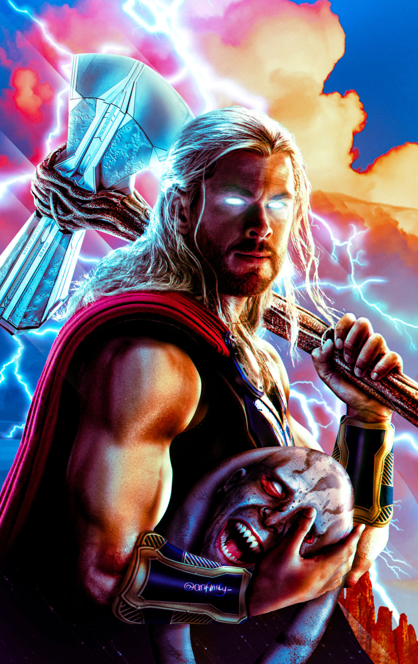 840x1336 Thor and Strombreaker HD Art 840x1336 Resolution Wallpaper, HD  Movies 4K Wallpapers, Images, Photos and Background - Wallpapers Den