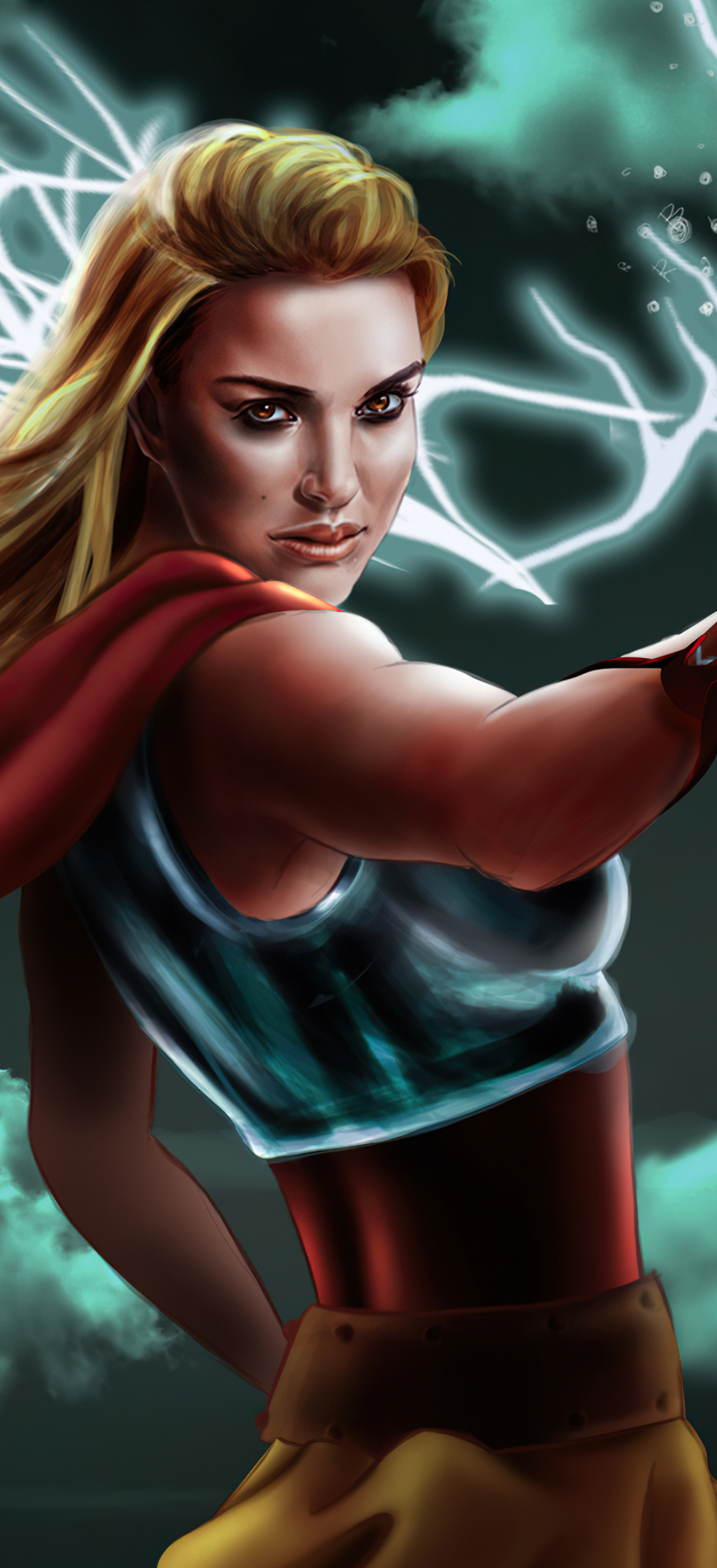 1080x2360 Thor Love And Thunder 4k Jane Foster Art 1080x2360 Resolution