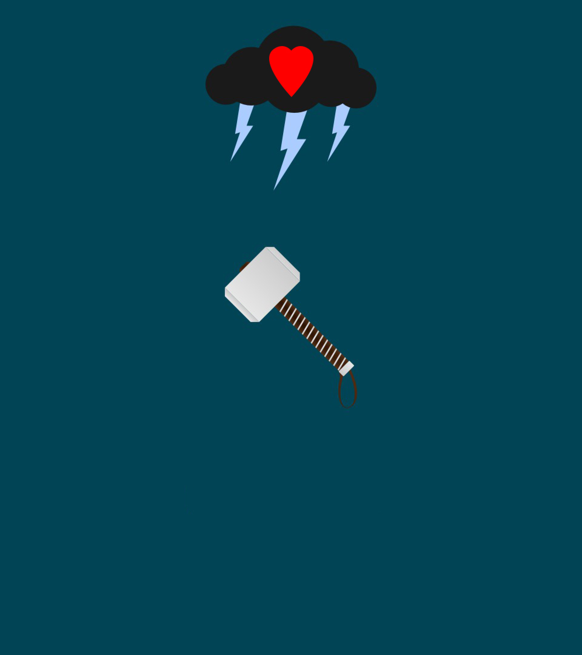 1920x2160 Thor Love And Thunder Minimalist 1920x2160 Resolution Wallpaper,  HD Minimalist 4K Wallpapers, Images, Photos and Background - Wallpapers Den