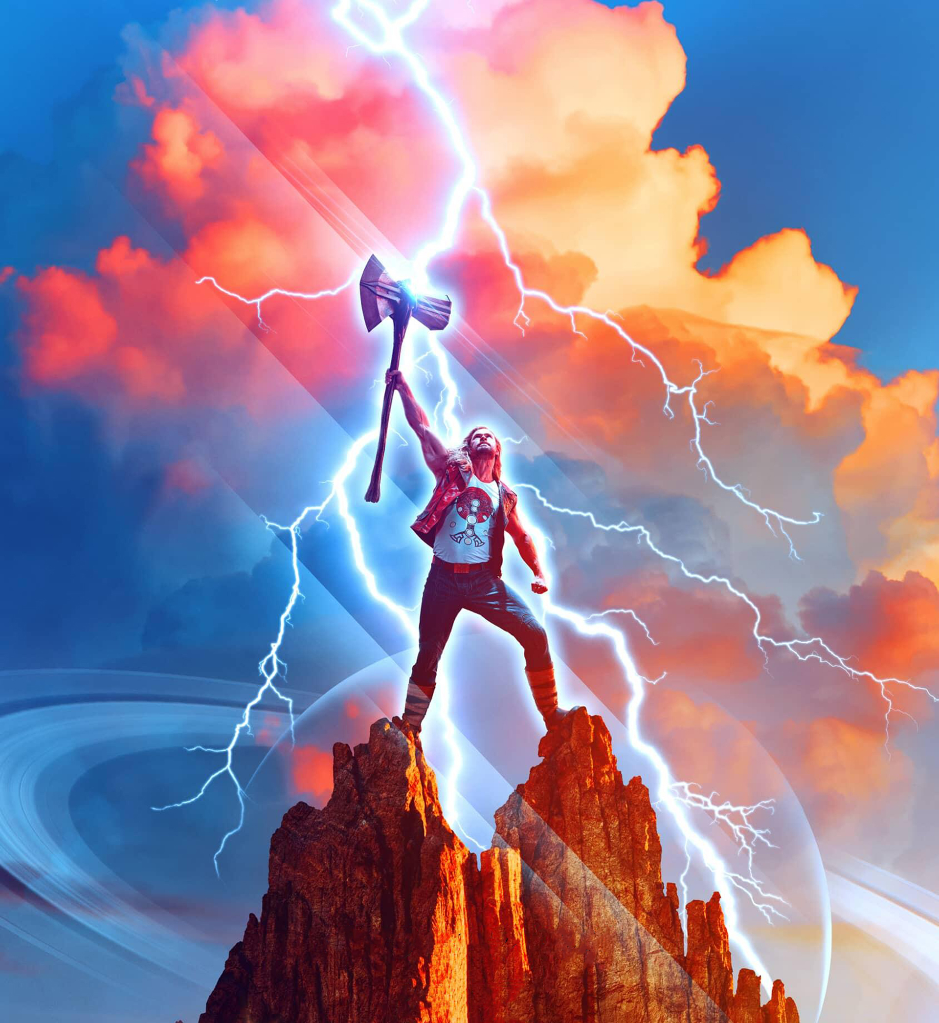 Thor Love and Thunder Poster Wallpaper