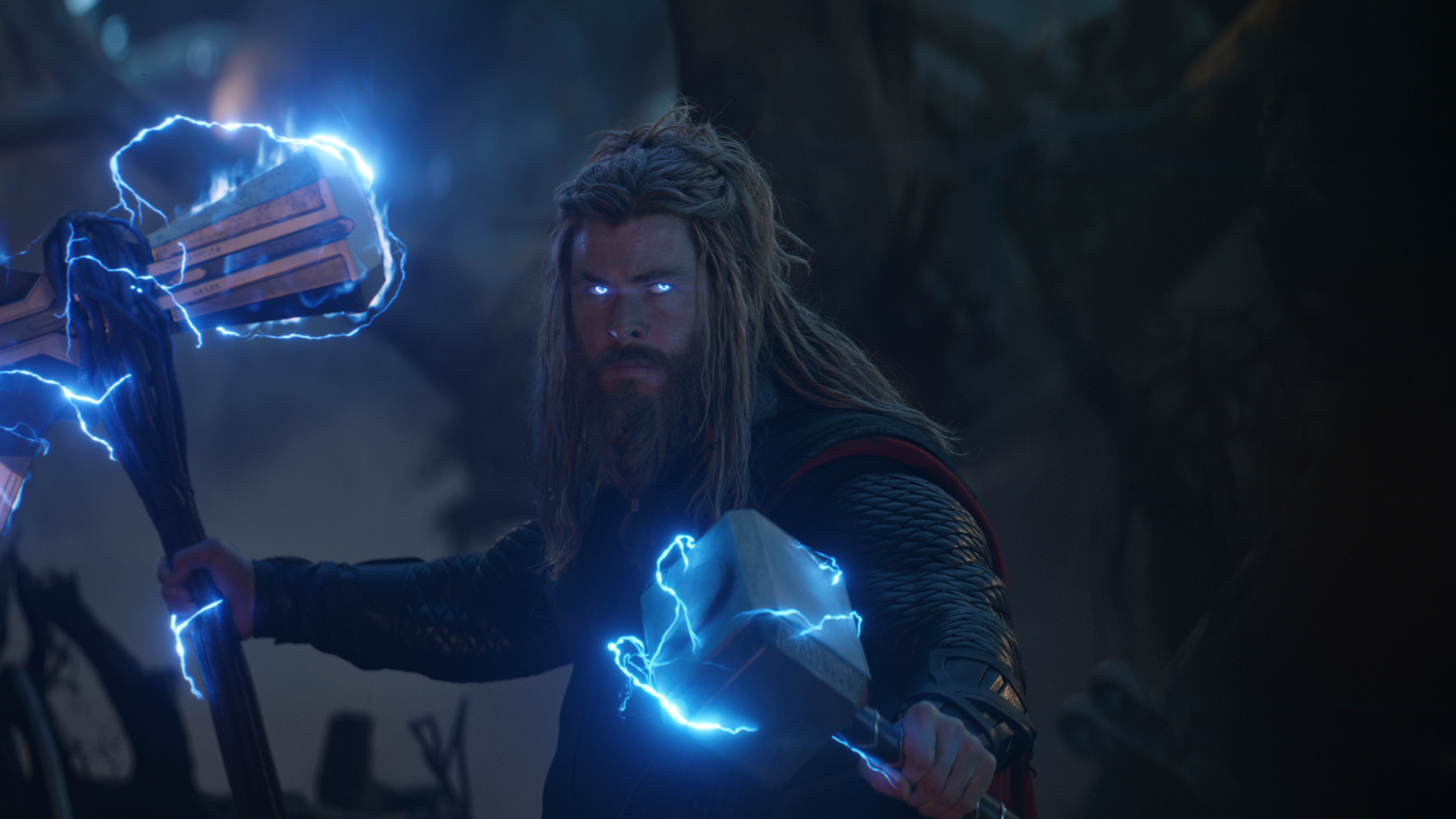 1920x1080 Thor with Stormbreaker and Mjolnir 1080P Laptop Full HD