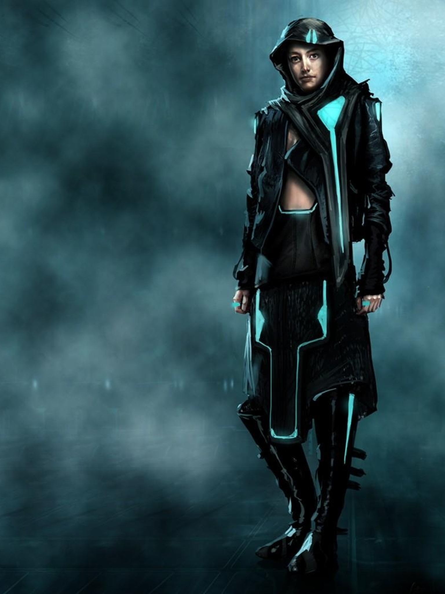 Cyberpunk clothes concept art фото 86