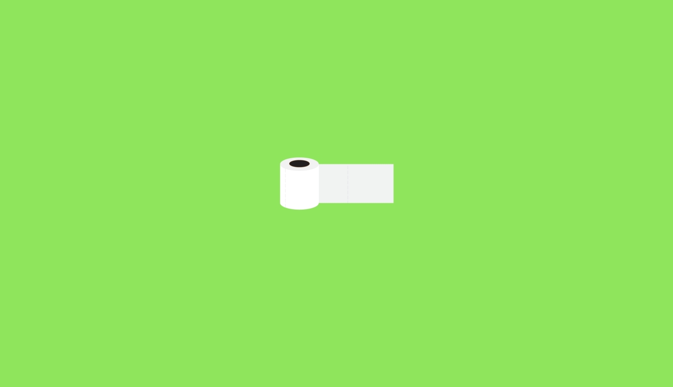 1336x768 toilet paper, drawing, minimalism HD Laptop Wallpaper, HD