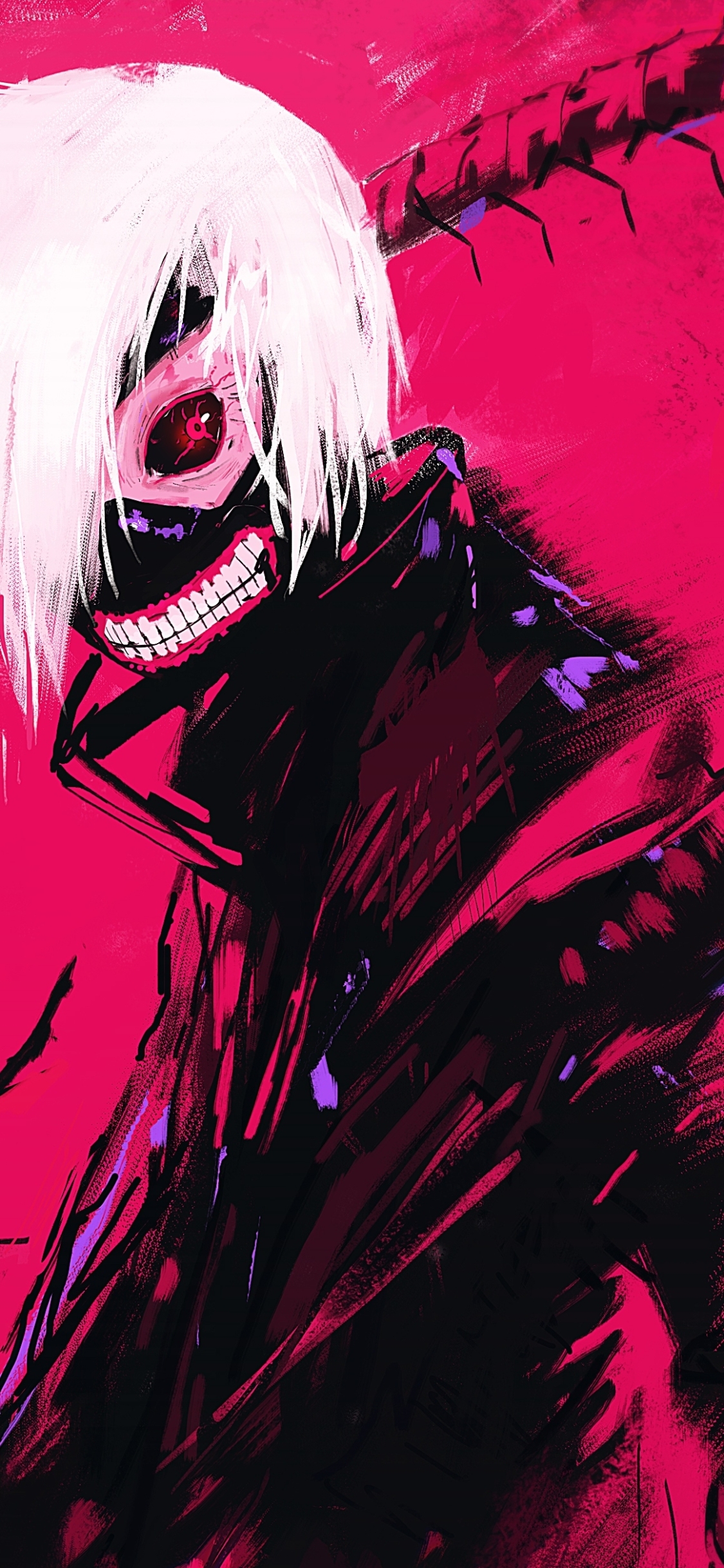 1125x2436 Ken Kaneki Tokyo Ghoul 4k Iphone XS,Iphone 10,Iphone X HD 4k  Wallpapers, Images, Backgrounds, Photos and Pictures