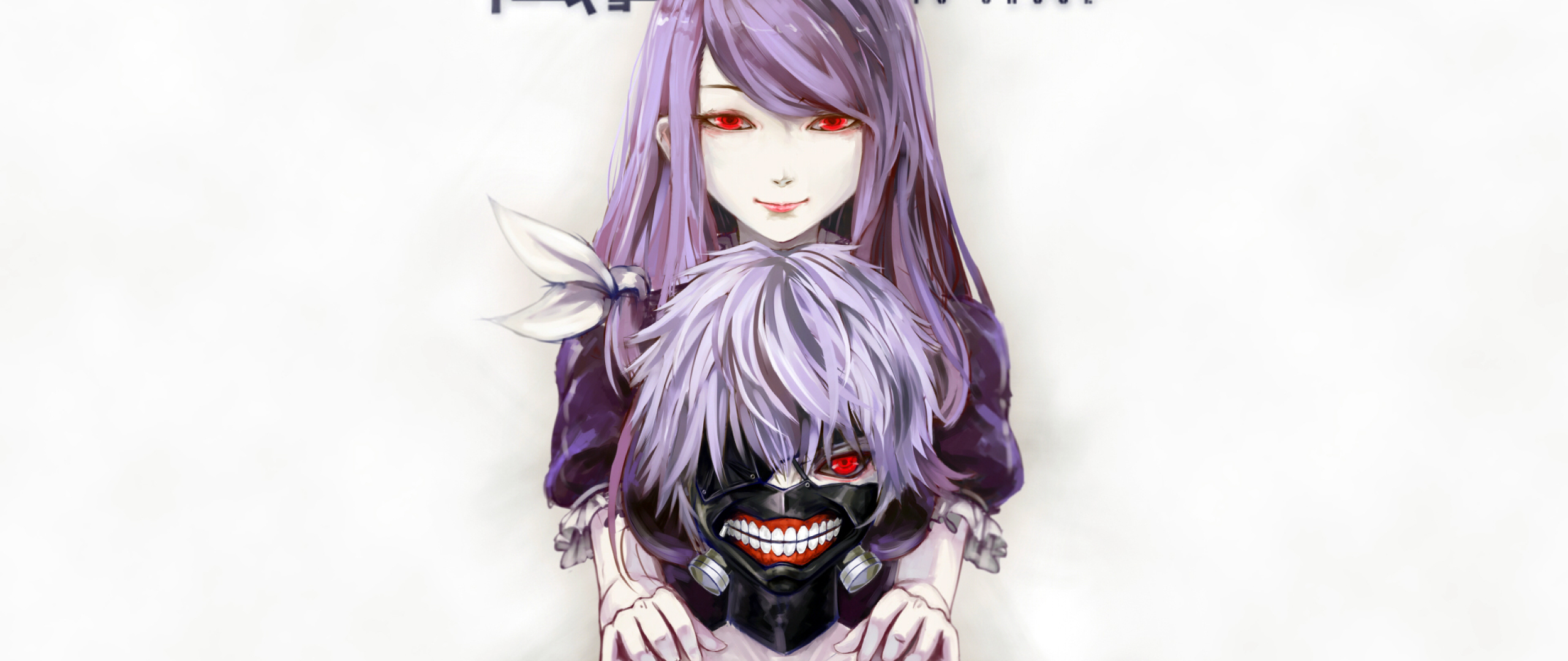 2560x1080 tokyo ghoul, ken kaneki, rize kamishiro 2560x1080 Resolution