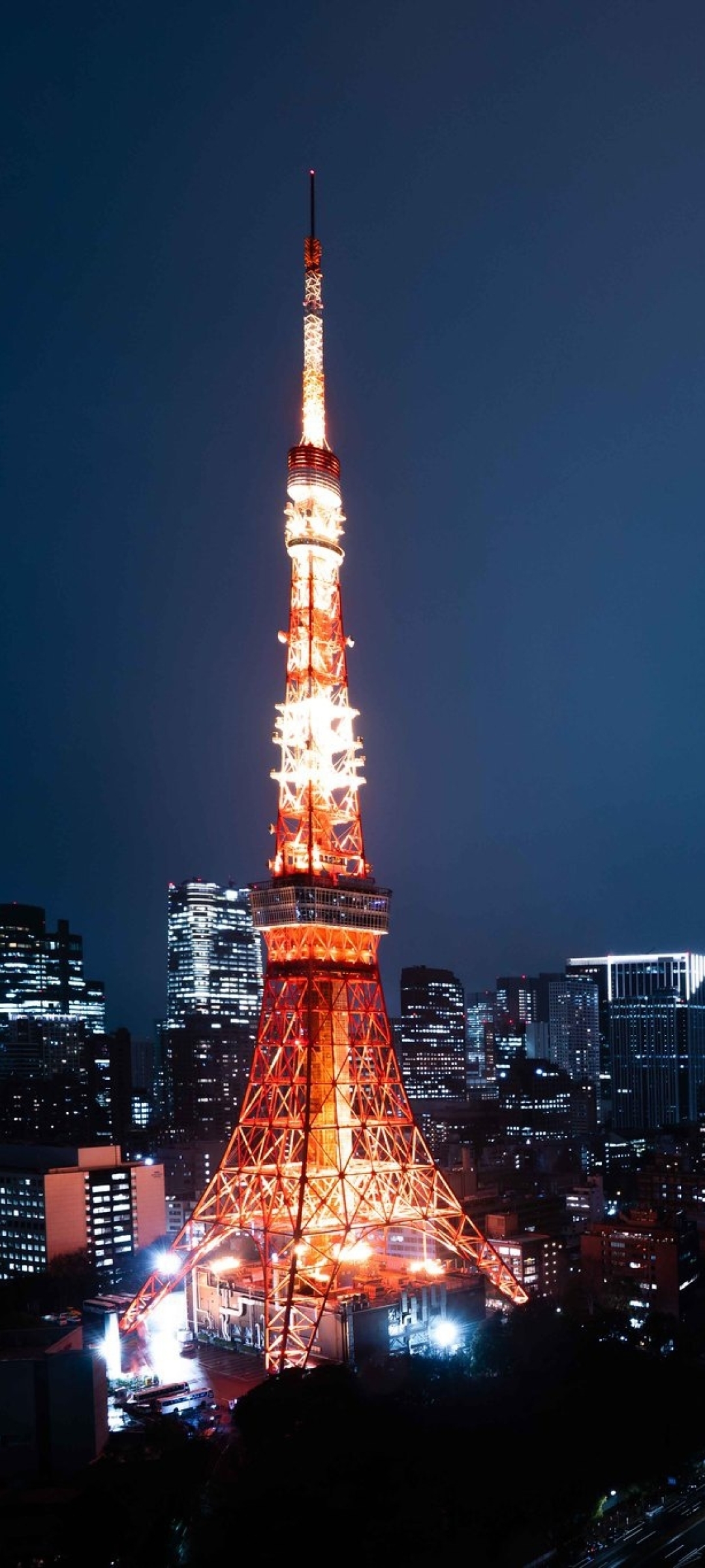 1080x2400 Tokyo Tower At Night 1080x2400 Resolution Wallpaper Hd City 4k Wallpapers Wallpapers Den