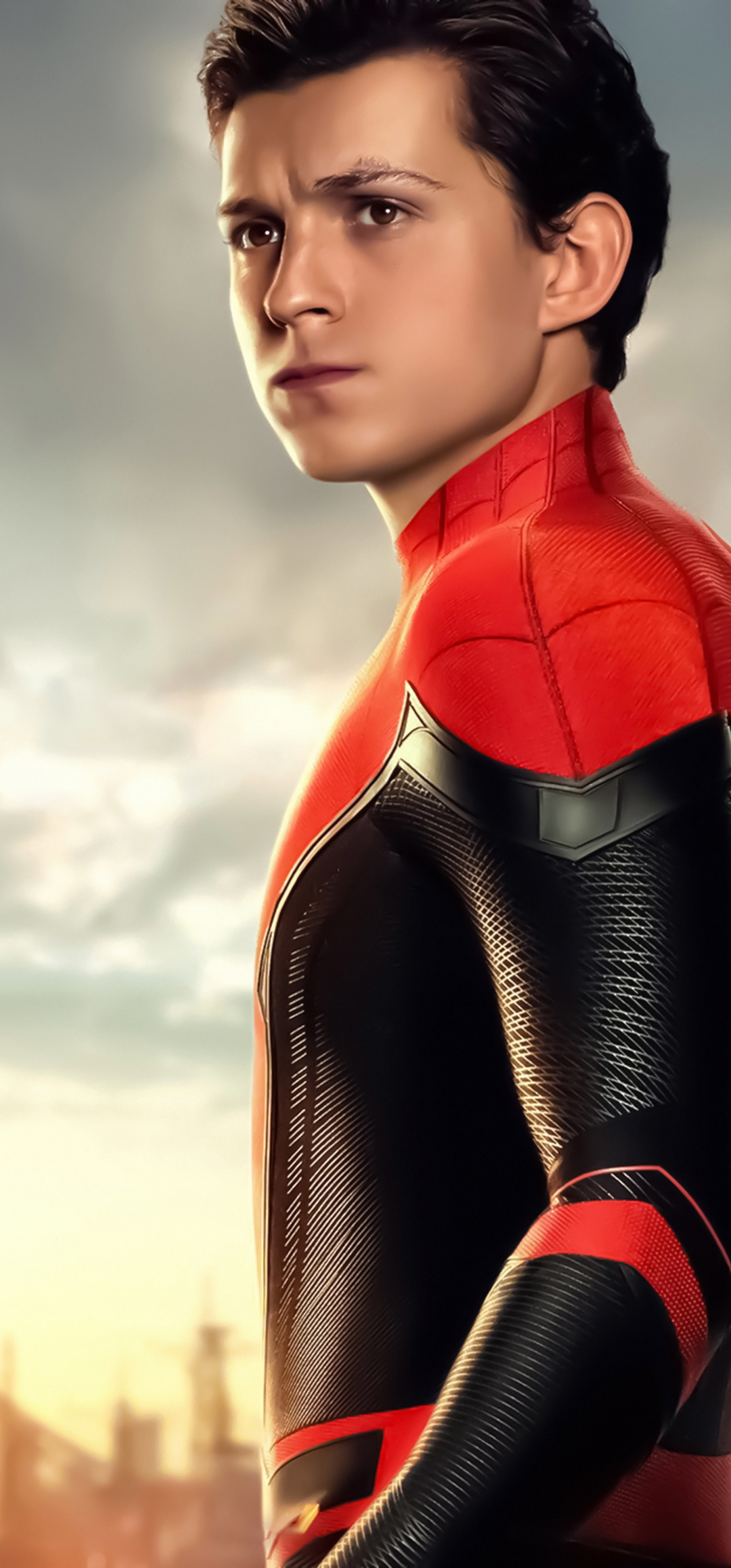 Is Tom Holland In The New Spiderman Movie 1080x2316 Tom Holland Spider Man Far From Home Poster 1080x2316