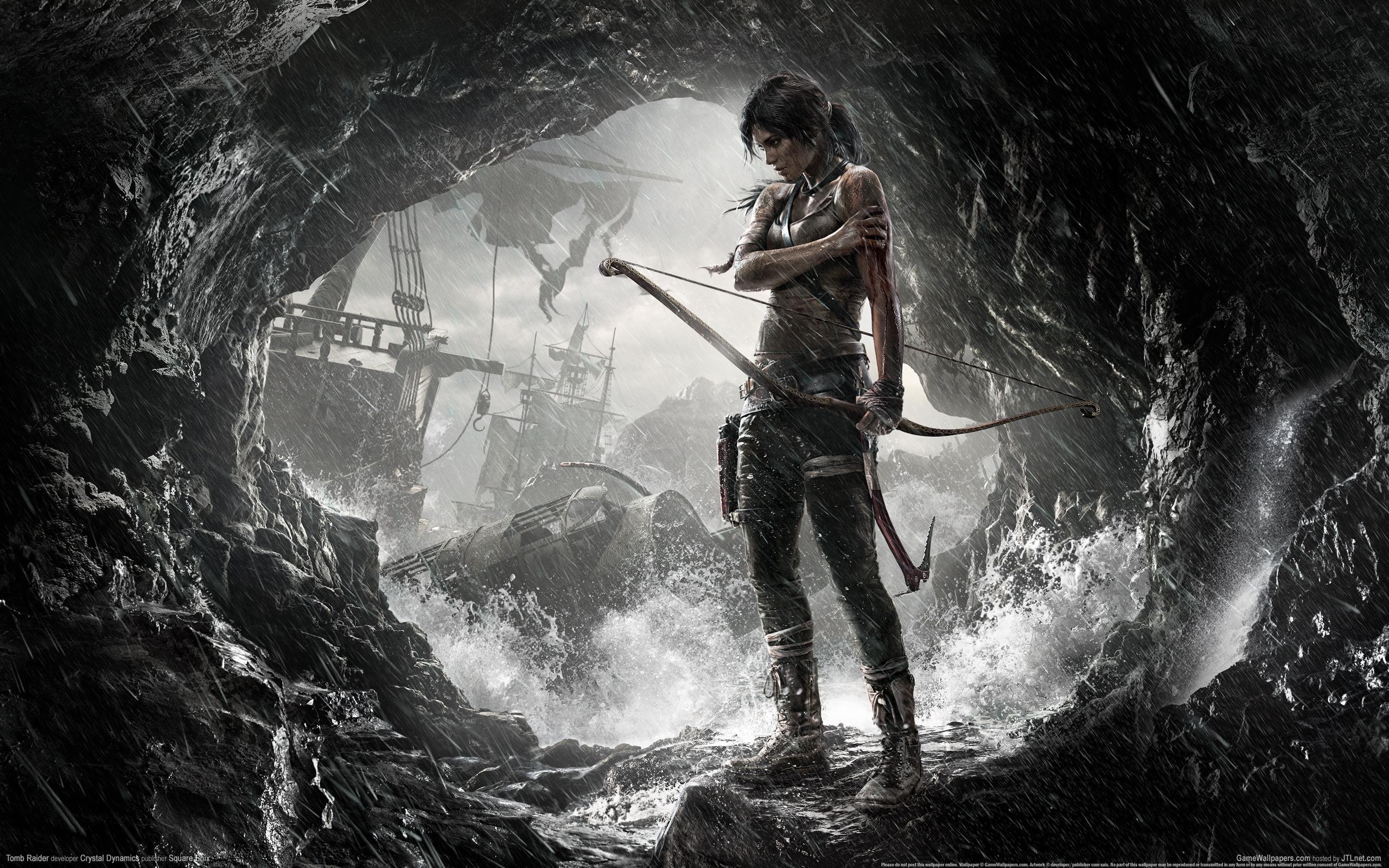 Tomb Raider 2 Game Art Wallpaper, HD Games 4K Wallpapers, Images