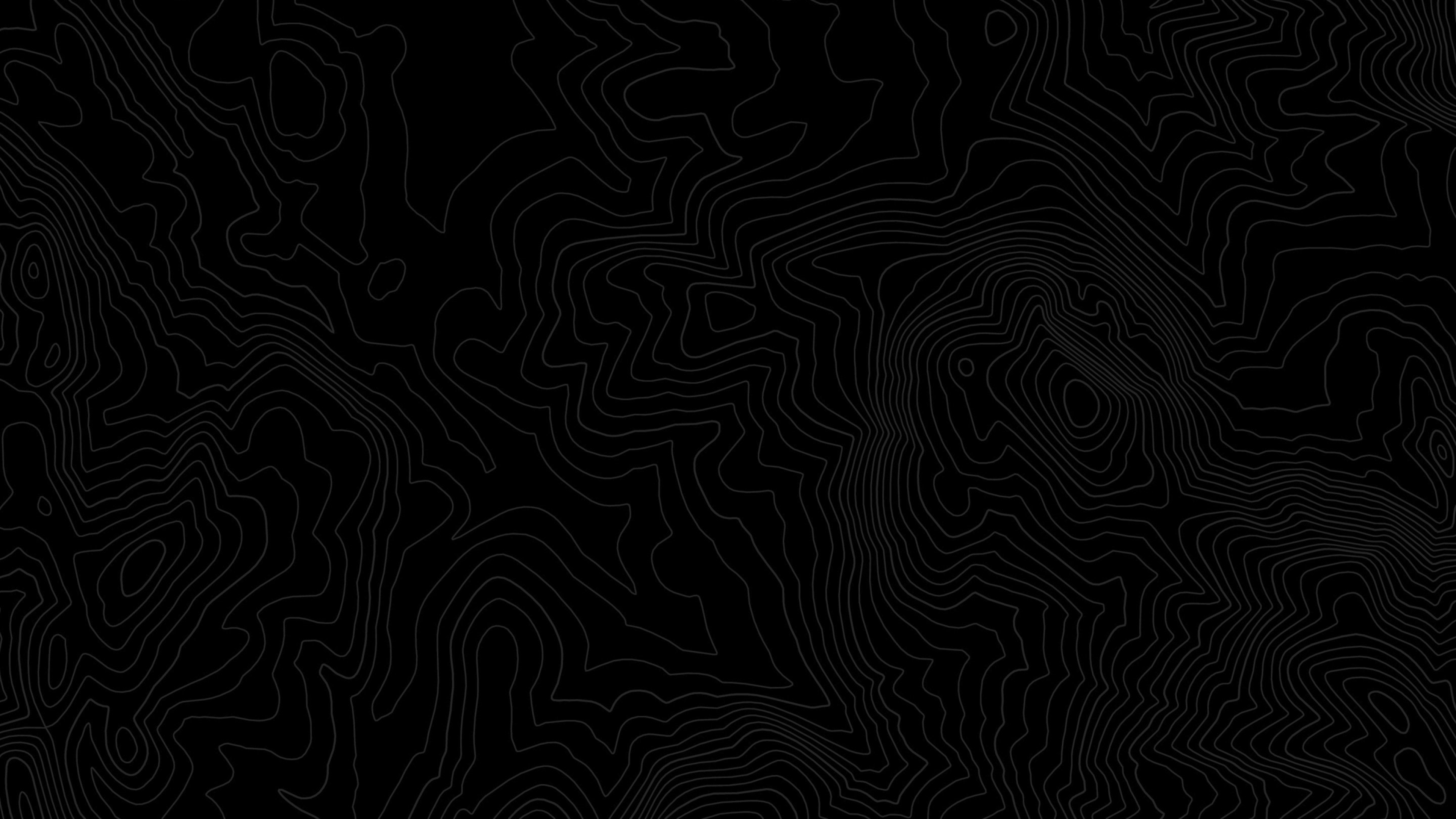 3840x2160 Topography Abstract Black Texture 4k Wallpaper Hd Abstract
