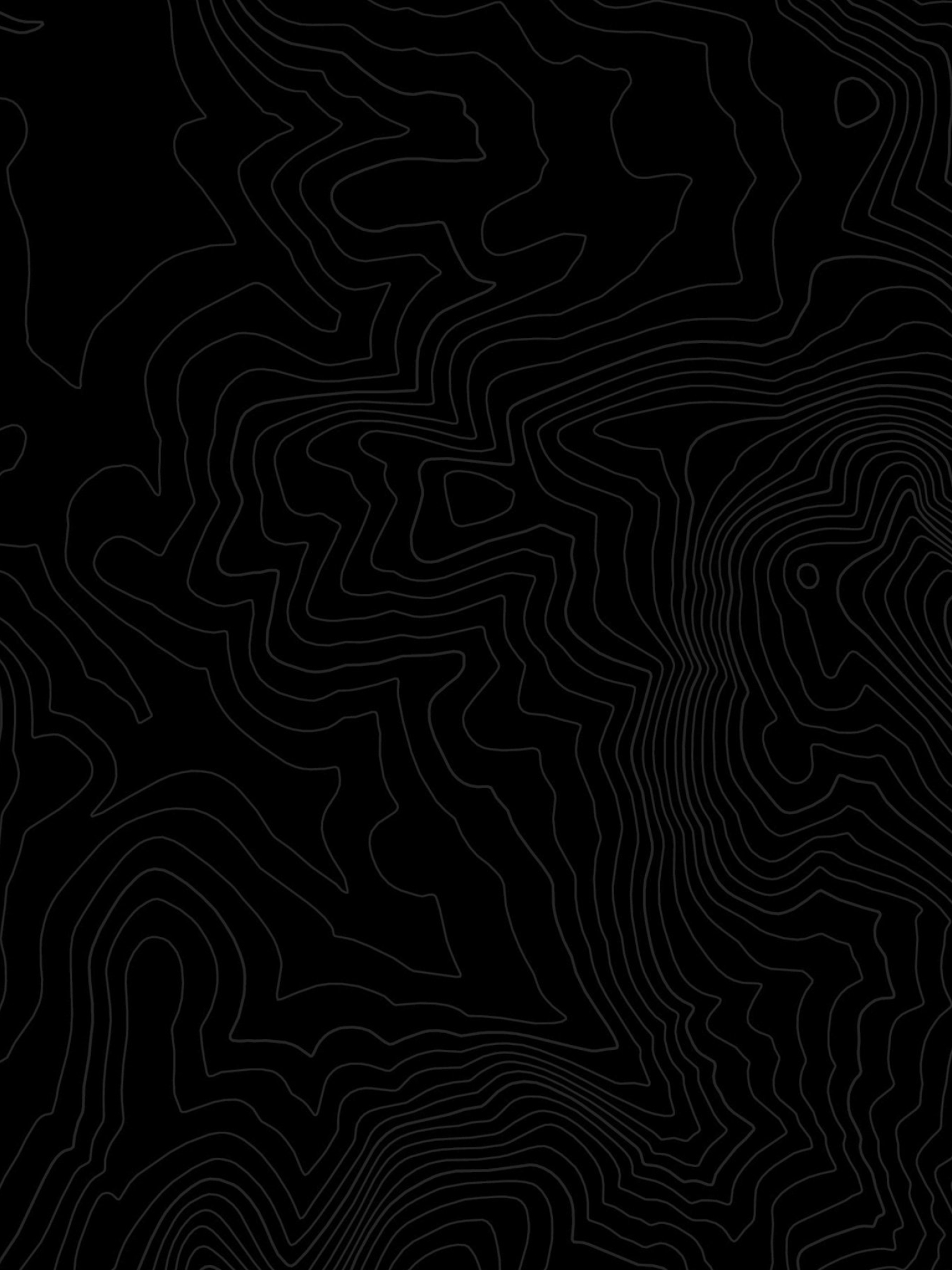 1536x2048 Resolution Topography Abstract Black Texture 1536x2048 Resolution Wallpaper
