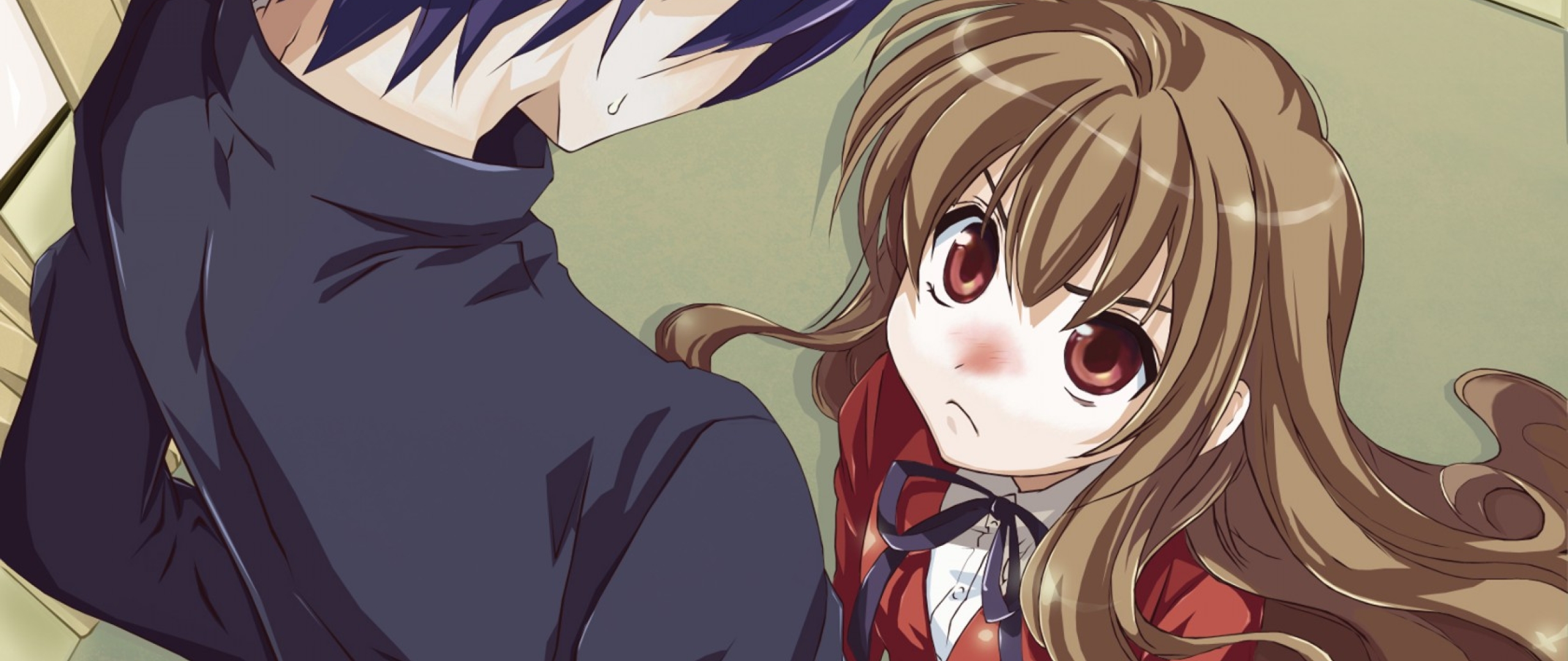 Wallpaper Toradora! Anime female