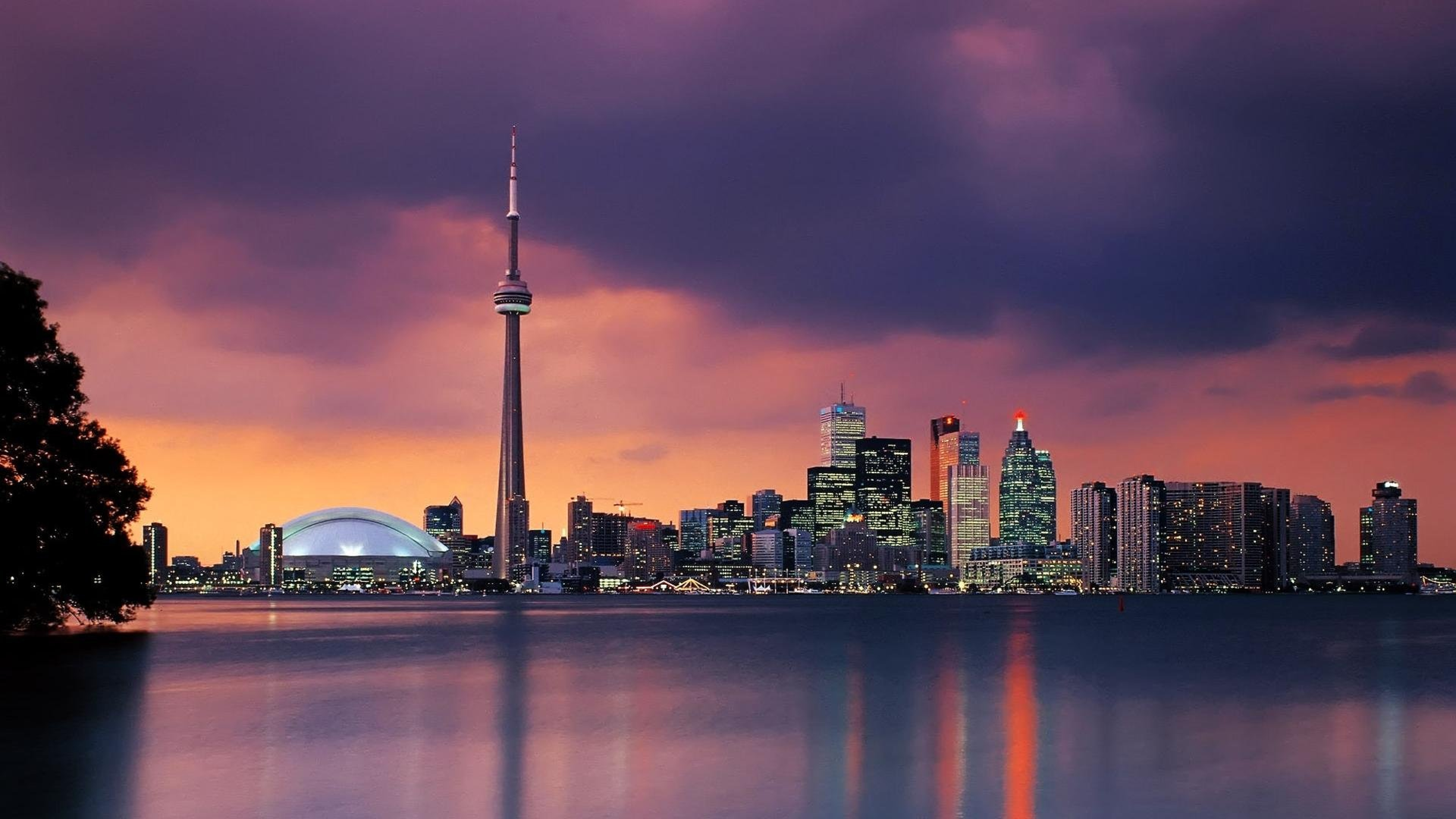 Download Toronto Scenic Art 7680x4320 Resolution, Full HD Wallpaper